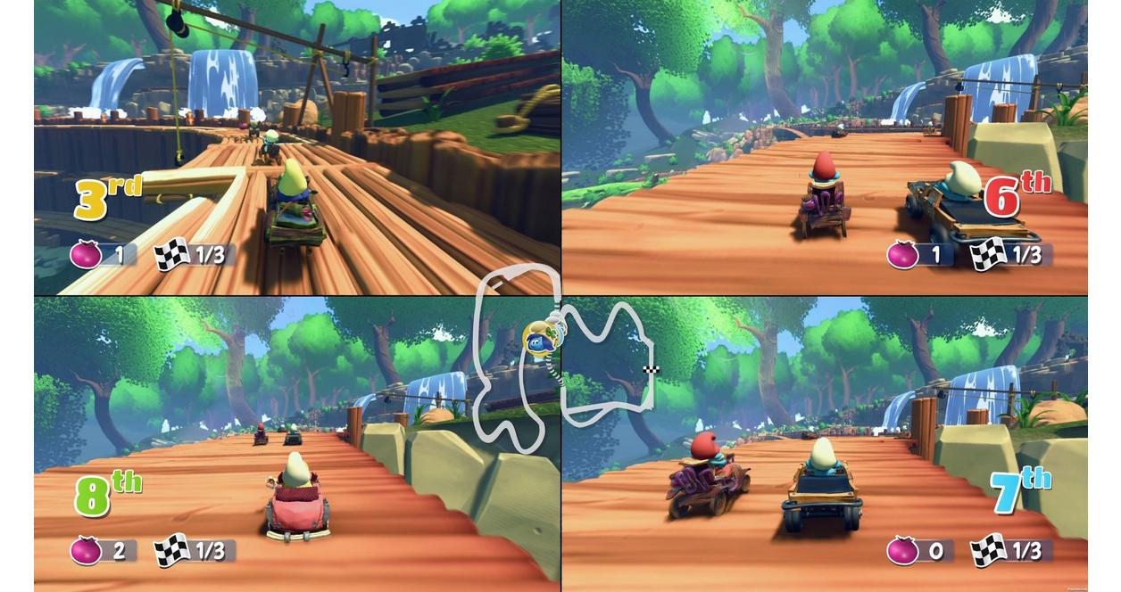 Smurfs 2-in-1 Game Collection: The Smurfs Mission Vileaf and Smurfs Kart - Nintendo Switch