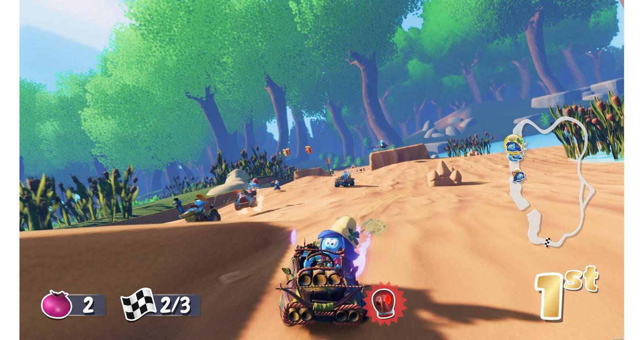 Smurfs 2-in-1 Game Collection: The Smurfs Mission Vileaf and Smurfs Kart - Nintendo Switch