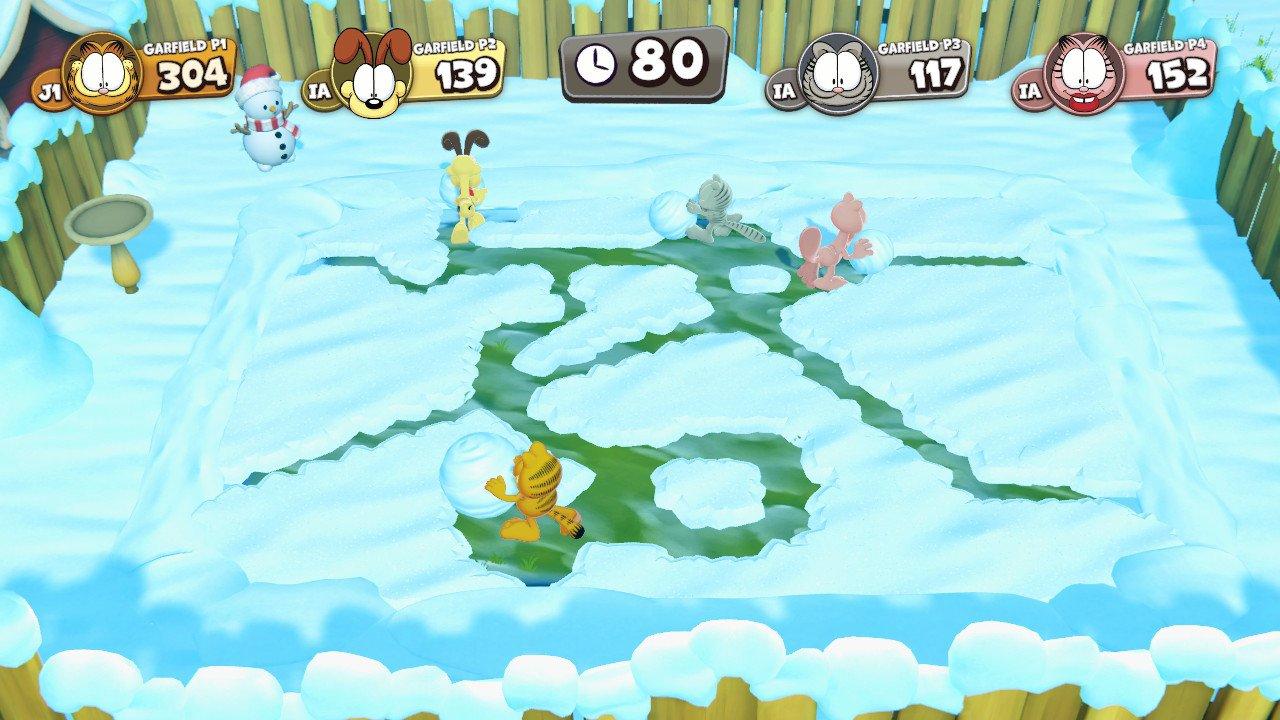 Garfield 2-in-1 Game Collection: Garfield Kart Furious Racing and Garfield Lasagna Party - Nintendo Switch