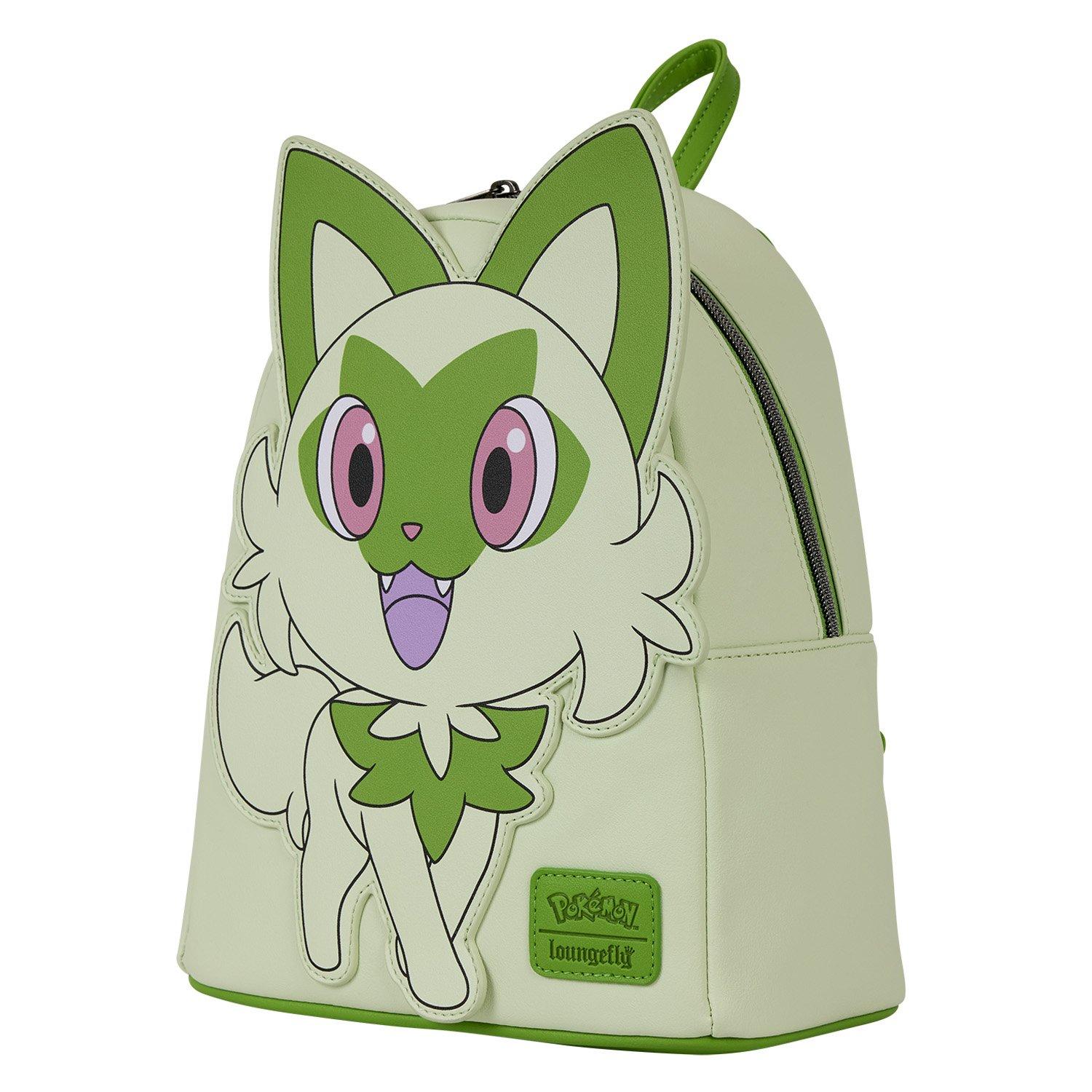Loungefly Pokemon Sprigatito Cosplay Mini Backpack GameStop Exclusive