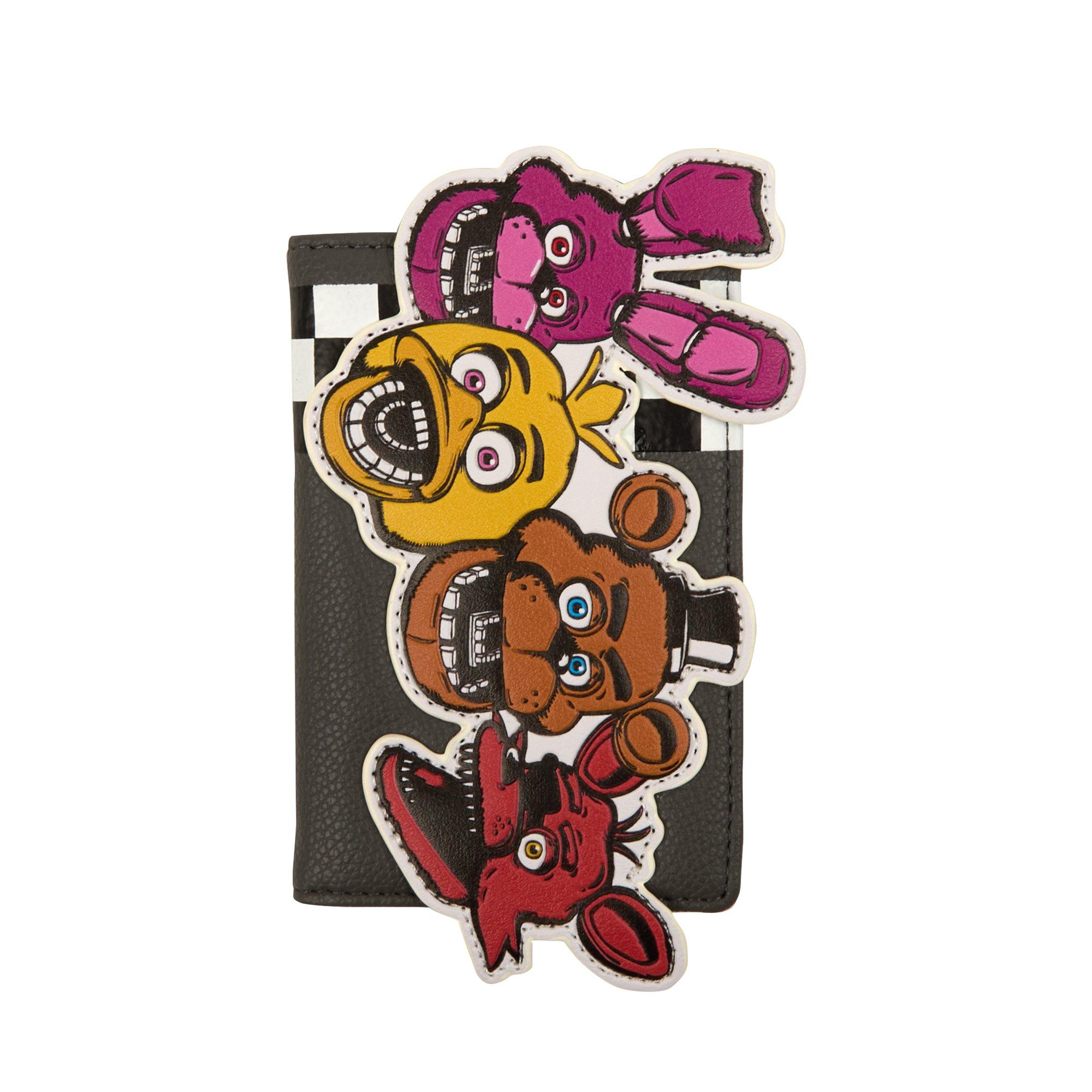 Bioworld Merchandising Five Nights at Freddy's Checkerboard Wallet GameStop Exclusive