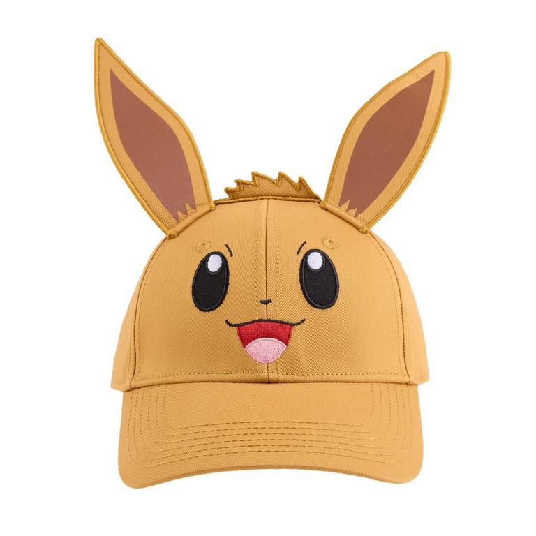 Pokemon Eevee Cosplay Baseball Hat with 3D Ears GameStop