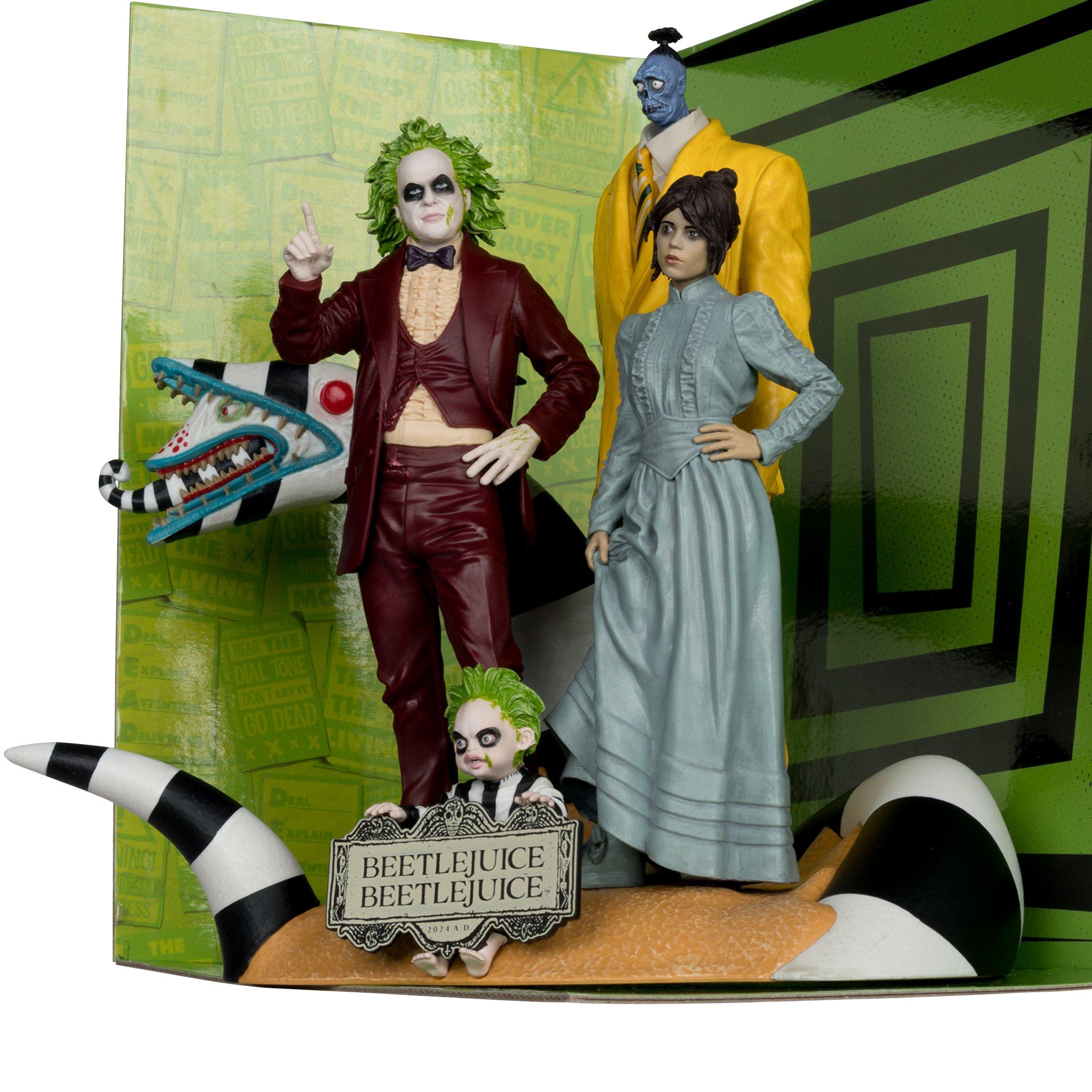 McFarlane Toys Movie Maniacs Beetlejuice - Beetlejuice Multipack