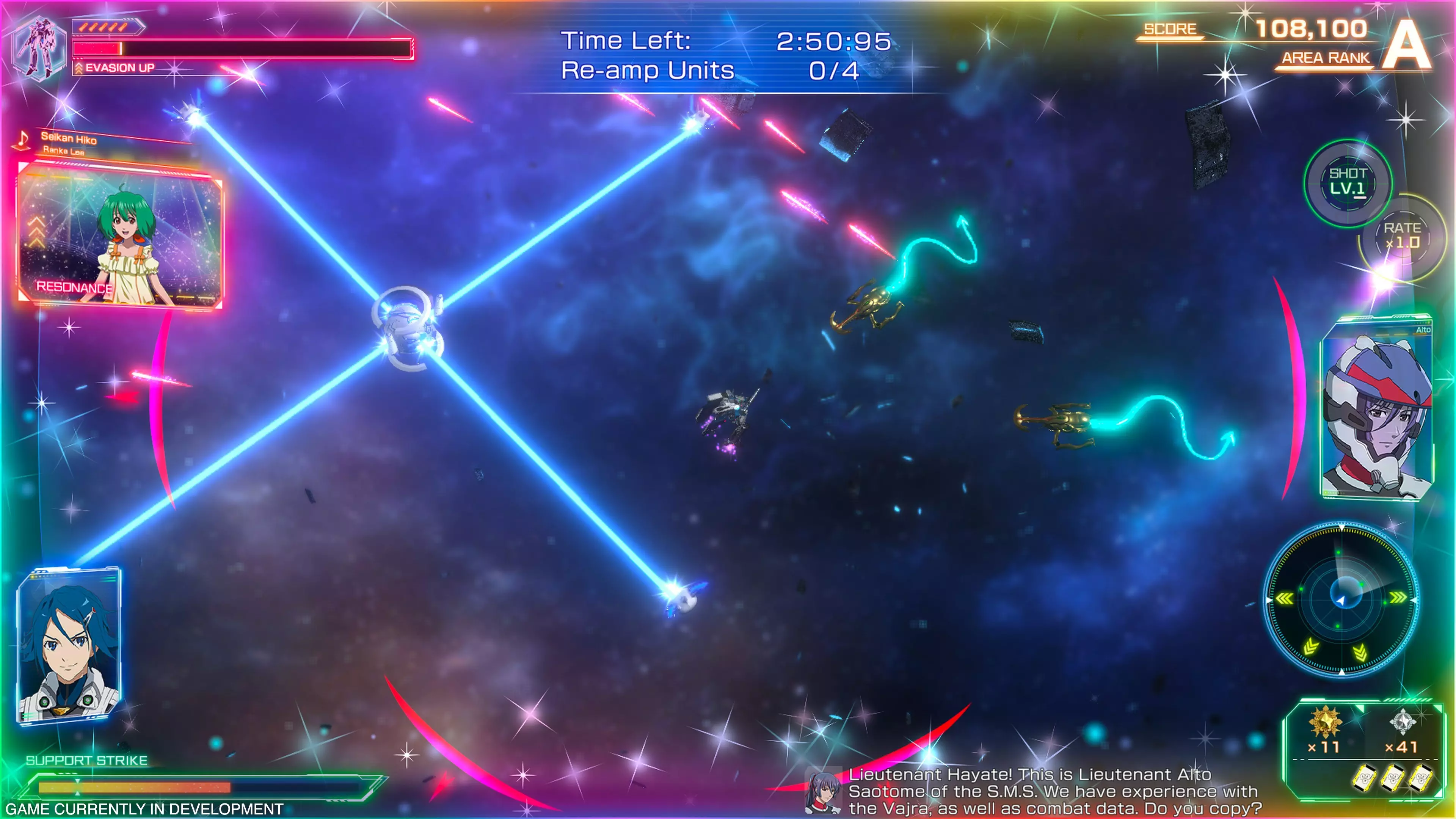 Jeu Switch Macross: Shooting Insight - Version Japonaise Region Free - Neuf Scellé + Carte PR