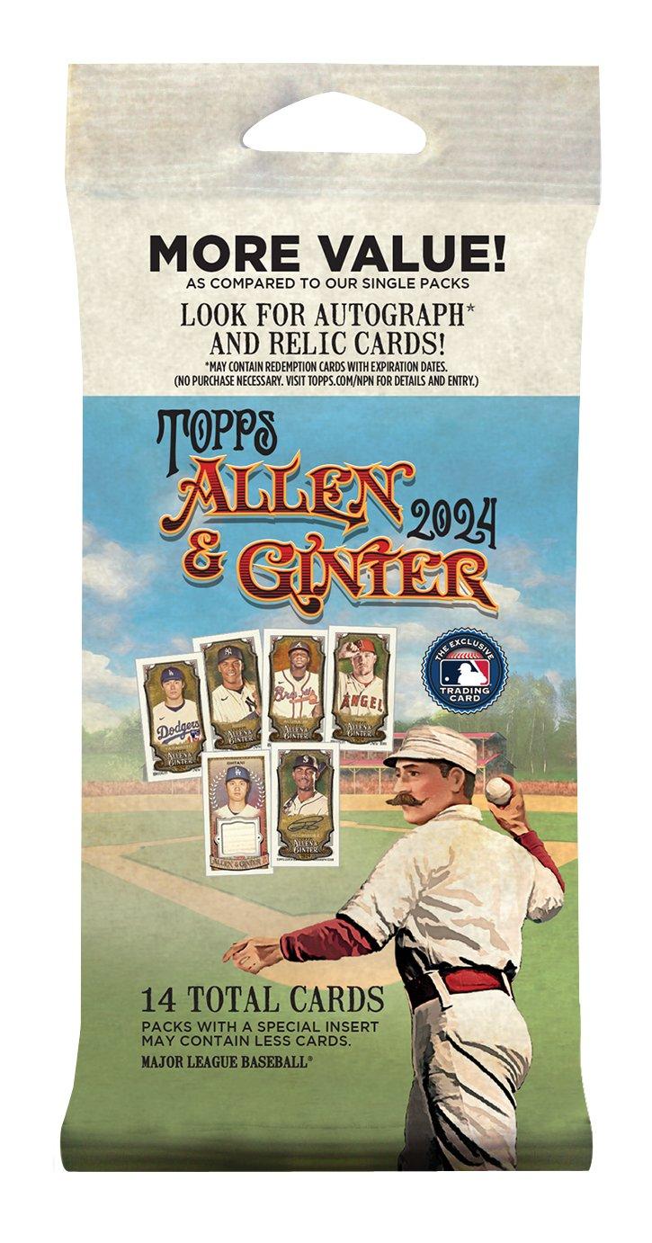 2024 Topps Allen and Ginter MLB Trading Card Fat Pack GameStop