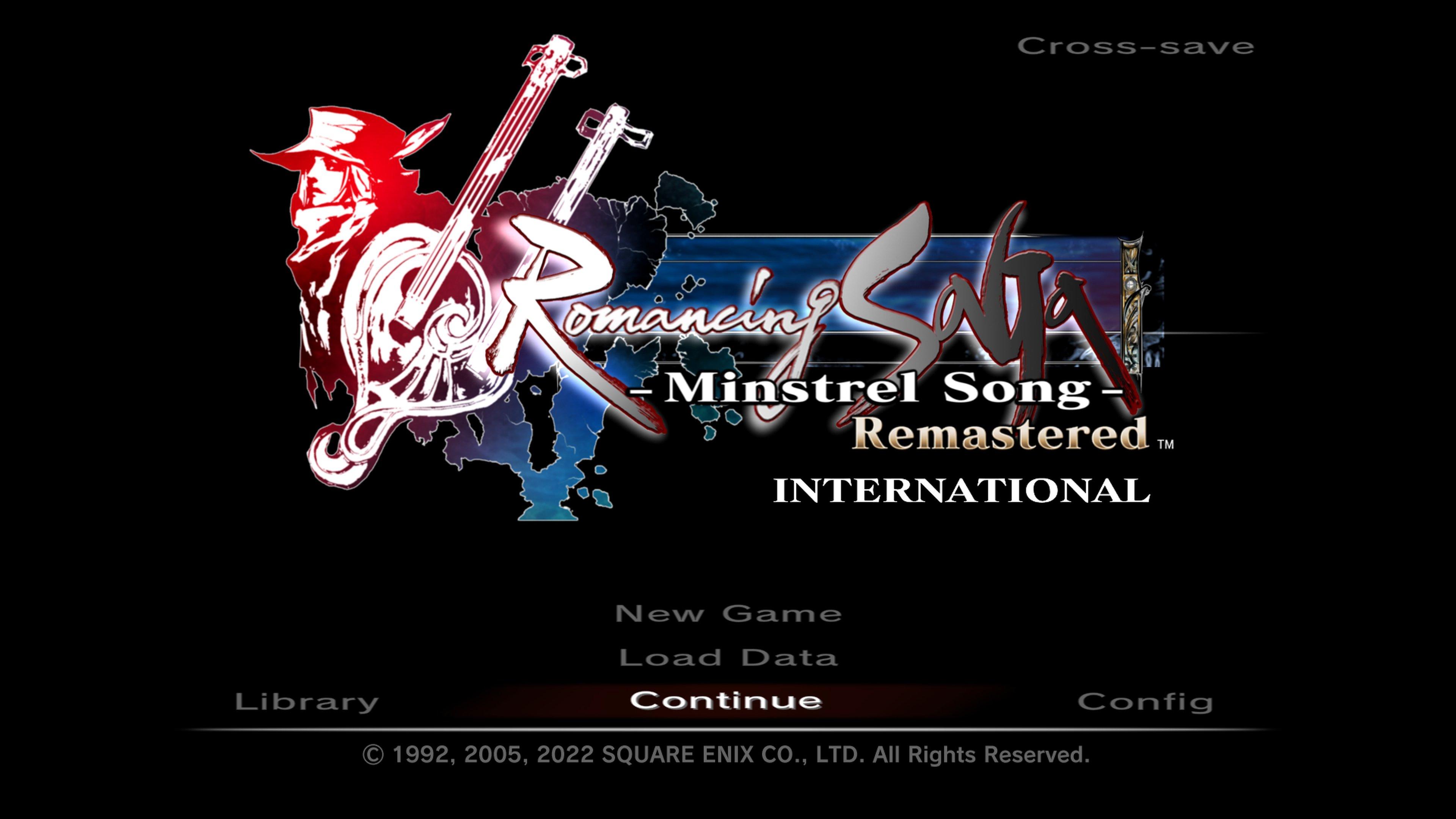 Romancing SaGa -Minstrel Song- Remastered International