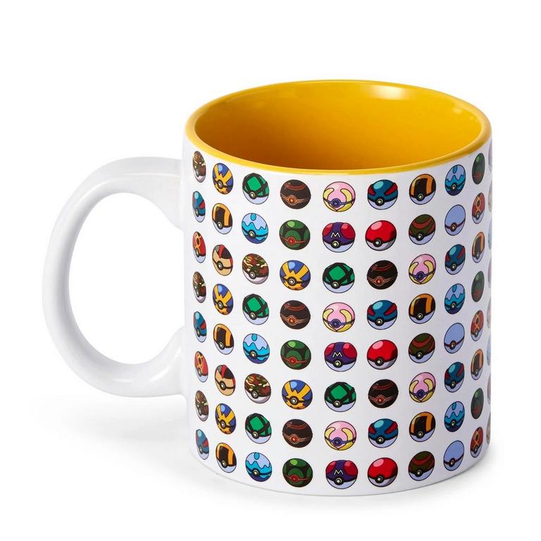 Pokemon Multi Pokeball 20oz Coffee Mug | GameStop