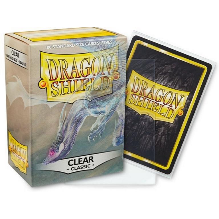 Dragon Shield 100 Count Sleeves - Classic Clear | GameStop