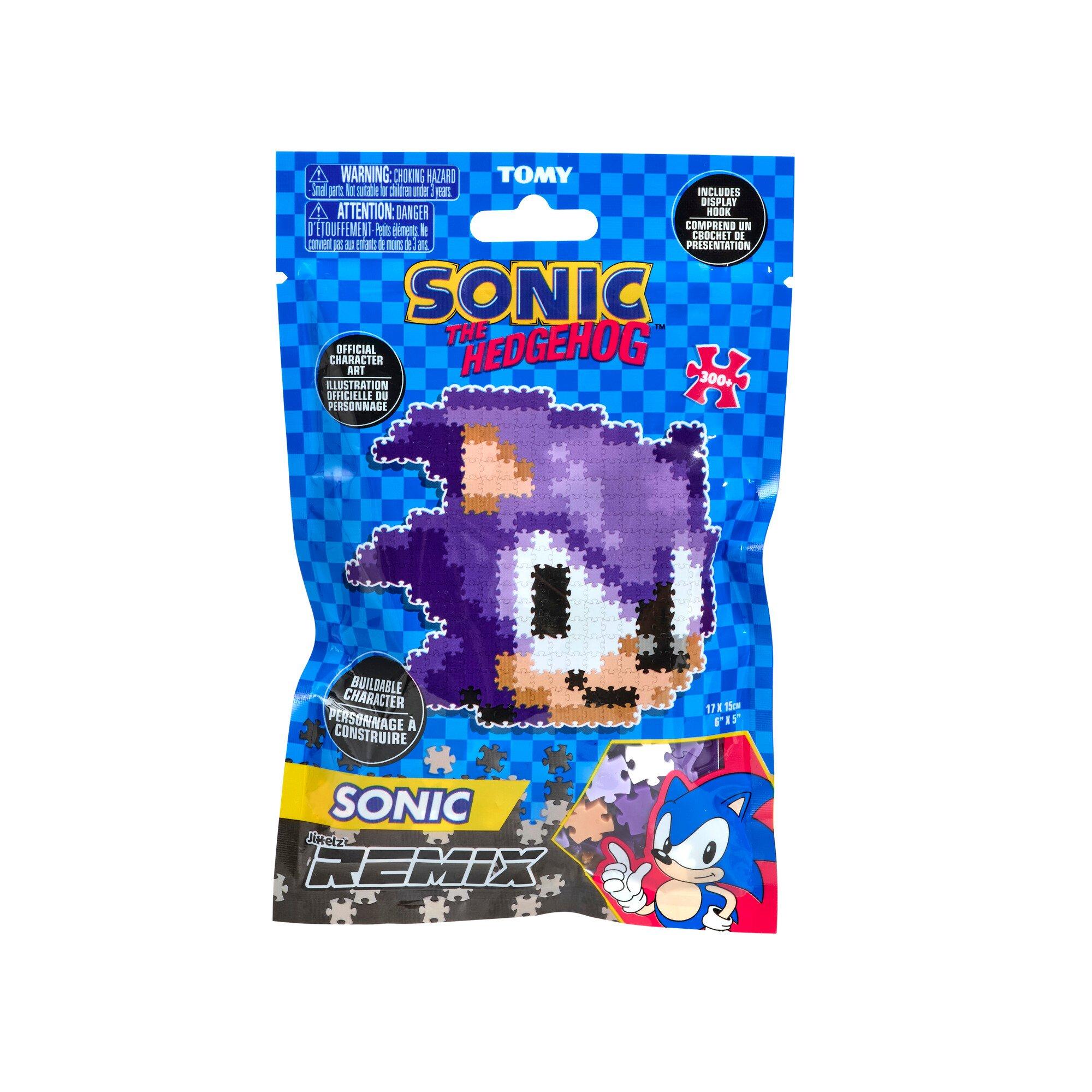 Jixelz Sonic the Hedgehog Character Head Assortment Puzzle