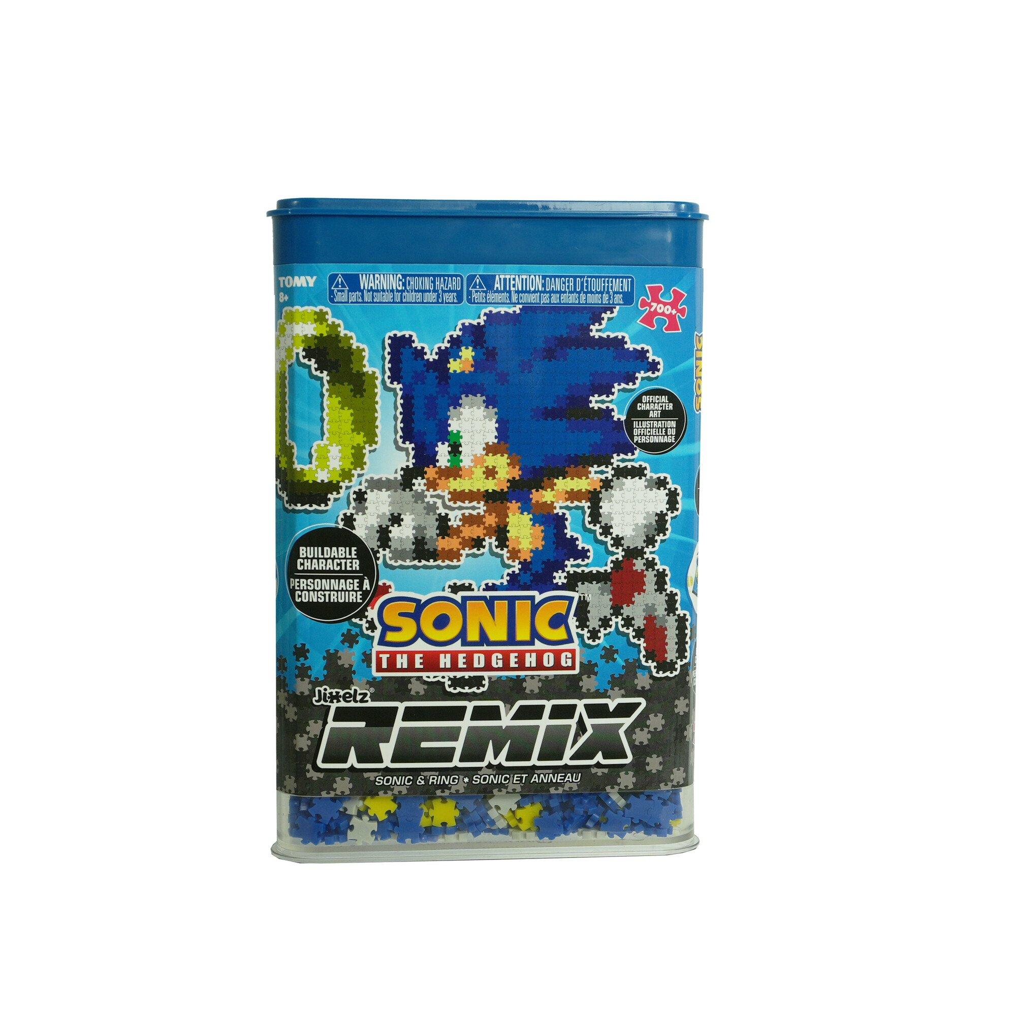 TOMY Jixelz Remix Sonic the Hedgehog - Sonic and Coin 750-piece