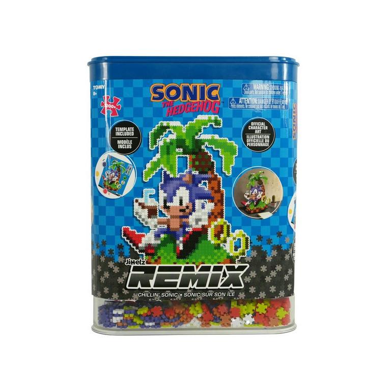 TOMY Jixelz Remix Sonic the Hedgehog - Sonic Island 1250-Piece