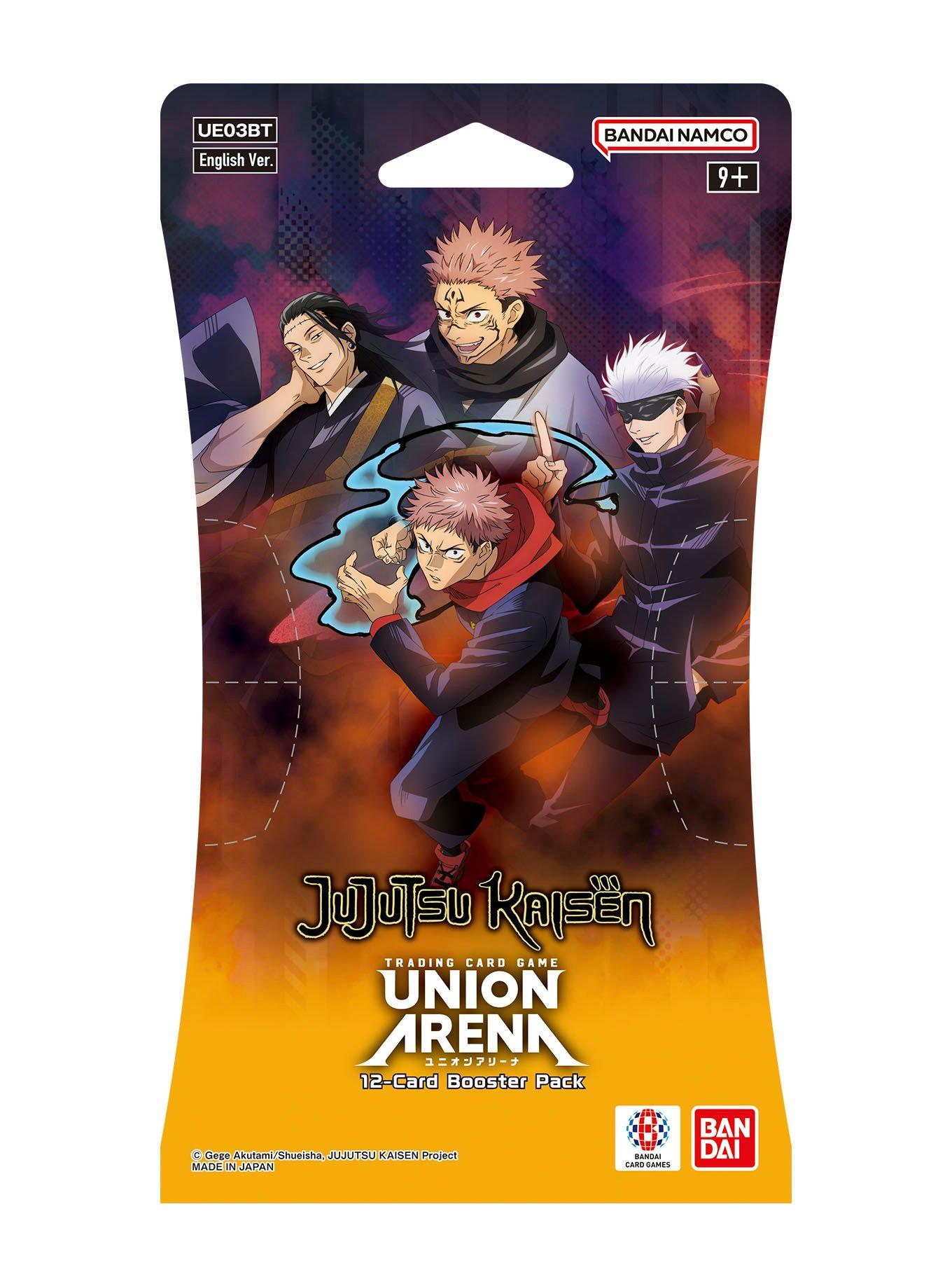 Union Arena Card Game: Jujutsu Kaisen Booster Pack (UE03BT) (12 Cards) |  GameStop