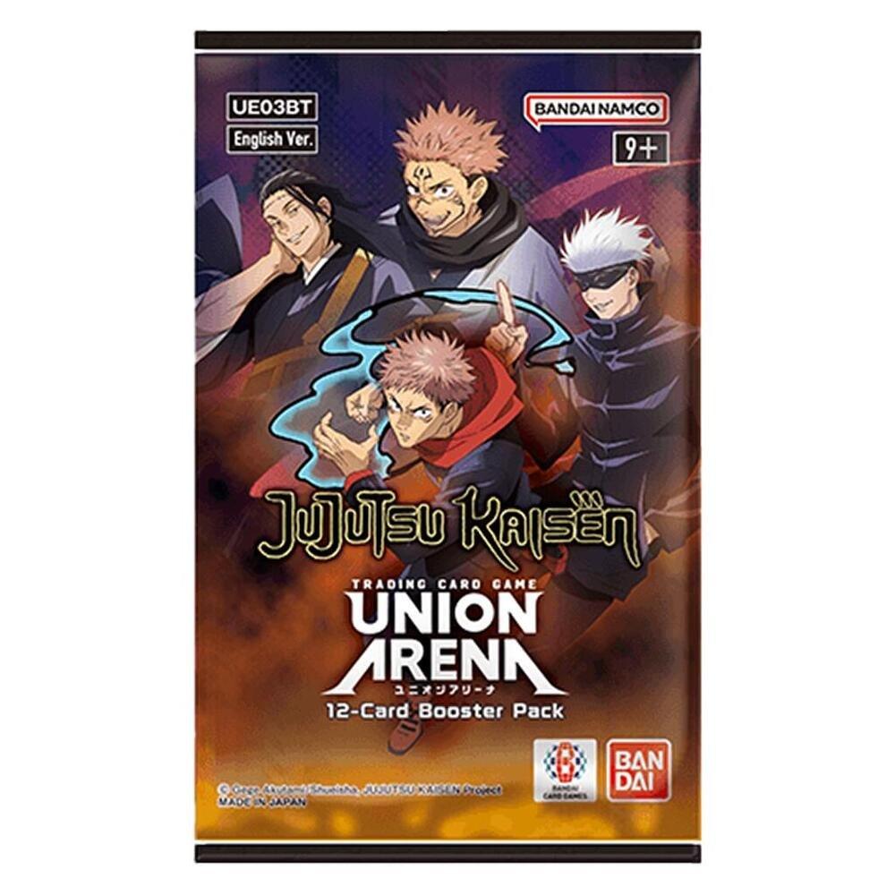 Union Arena Card Game: Jujutsu Kaisen Booster Pack (UE03BT) (12 Cards)