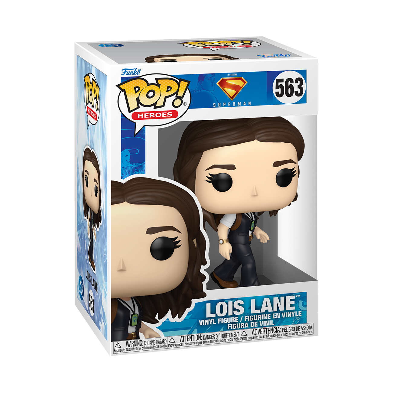 Funko POP! Heroes: DC Superman (2005) Lois Lane 3.8-in Vinyl Figure