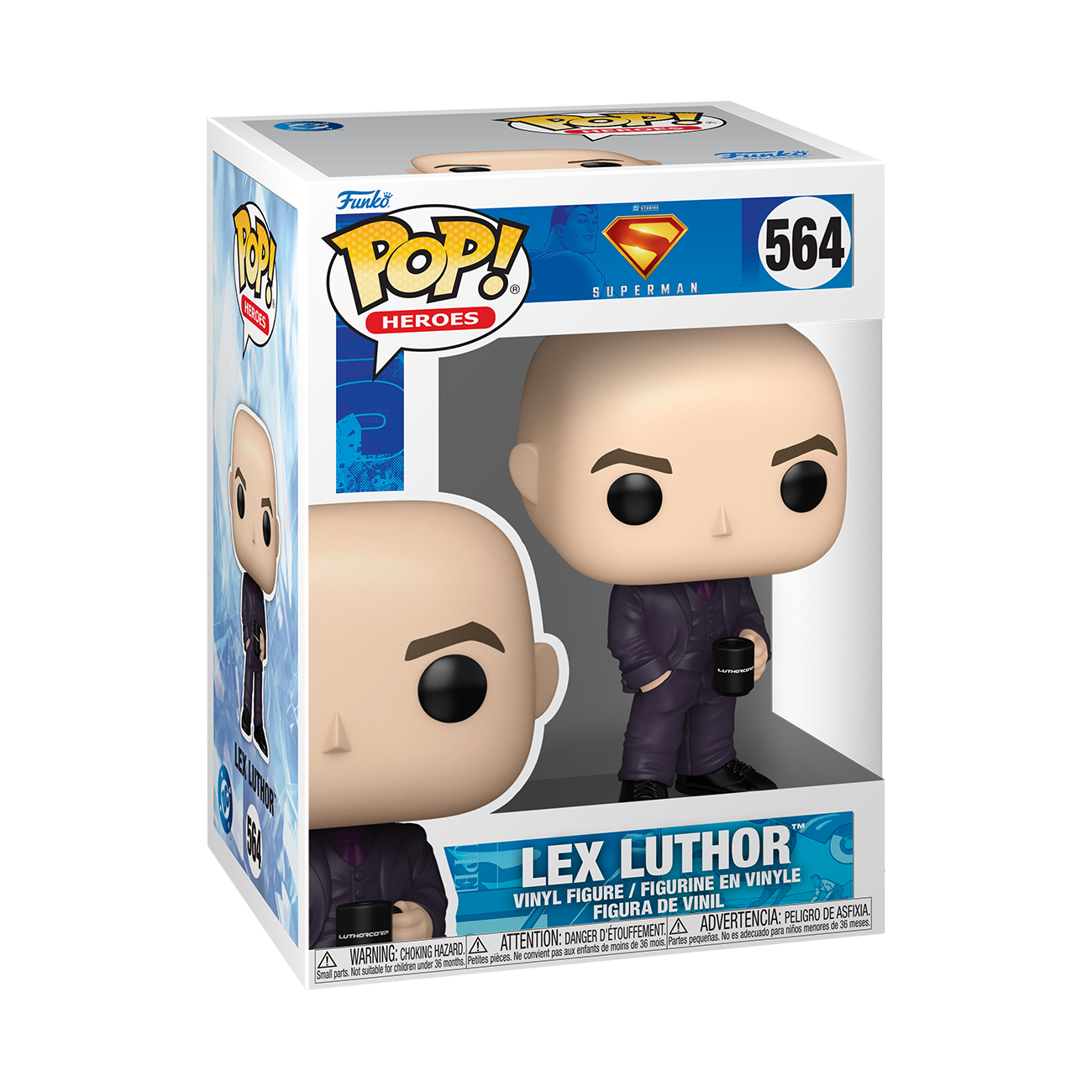 Funko POP! Heroes: DC Superman (2025) Lex Luthor 3.7-in Vinyl Figure