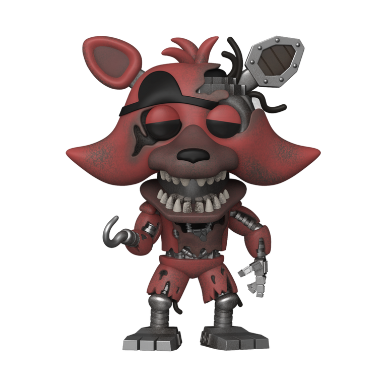 K取置き 3/10迄 Wraith foxy EVA Funko POP! Games: Five Nights at Freddys Withered Foxy 4.1