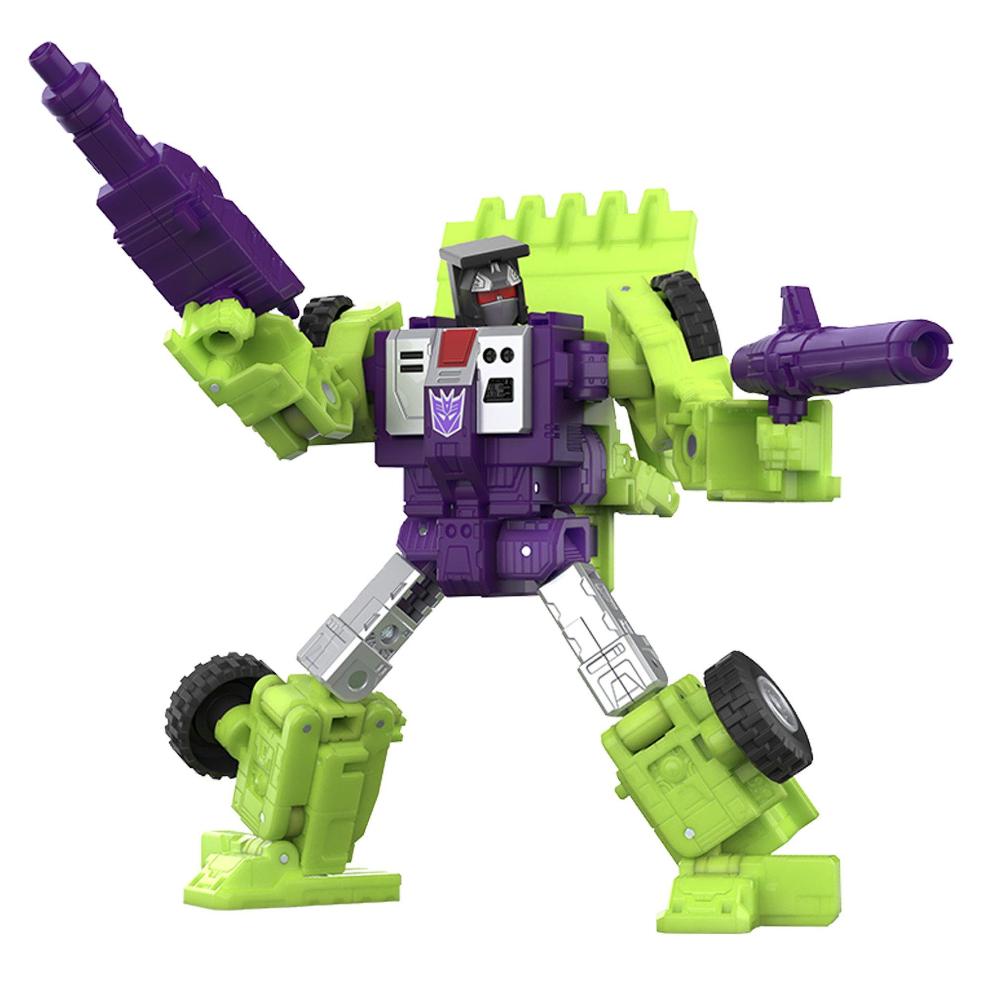 Hasbro Transformers Toys Studio Series Deluxe Class Transformers The Movie Constructicon Scrapper 6.5 in Action Figure GameStop