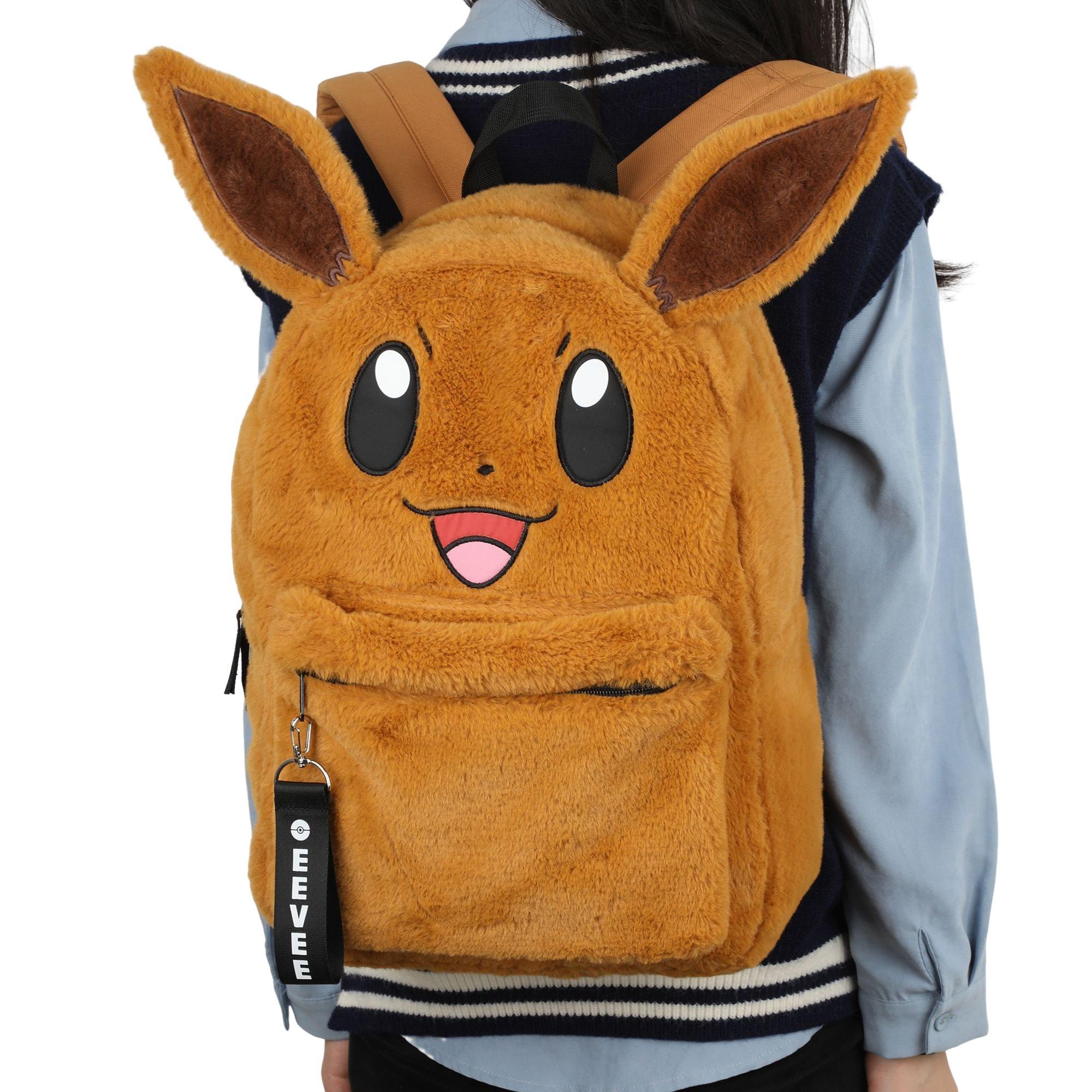 Pokemon Eevee Plush Backpack with Ears