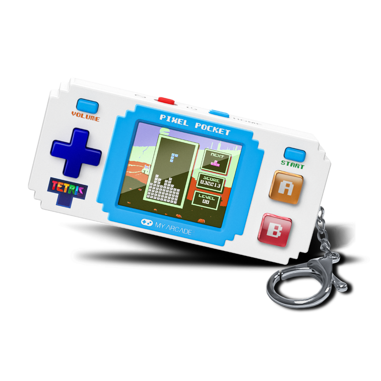 My Arcade Tetris Pixel Pocket Player