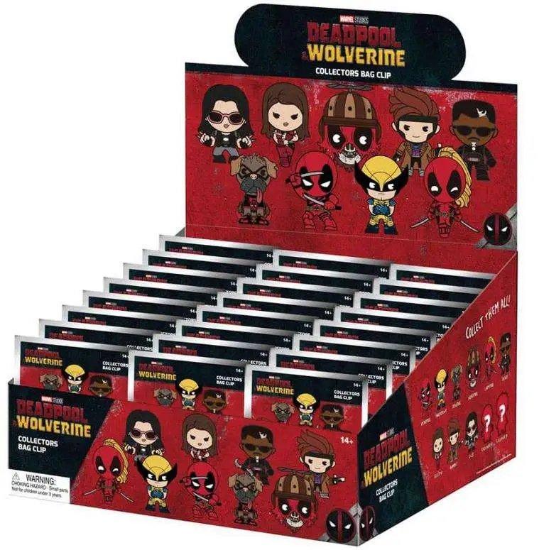 Deadpool and Wolverine 3D Foam Bag Clip Blind Bag (Styles May Vary)