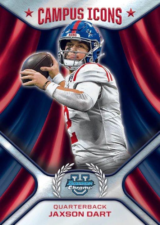 2024 Bowman Chrome University NFL Football Value Box (7-Pack)