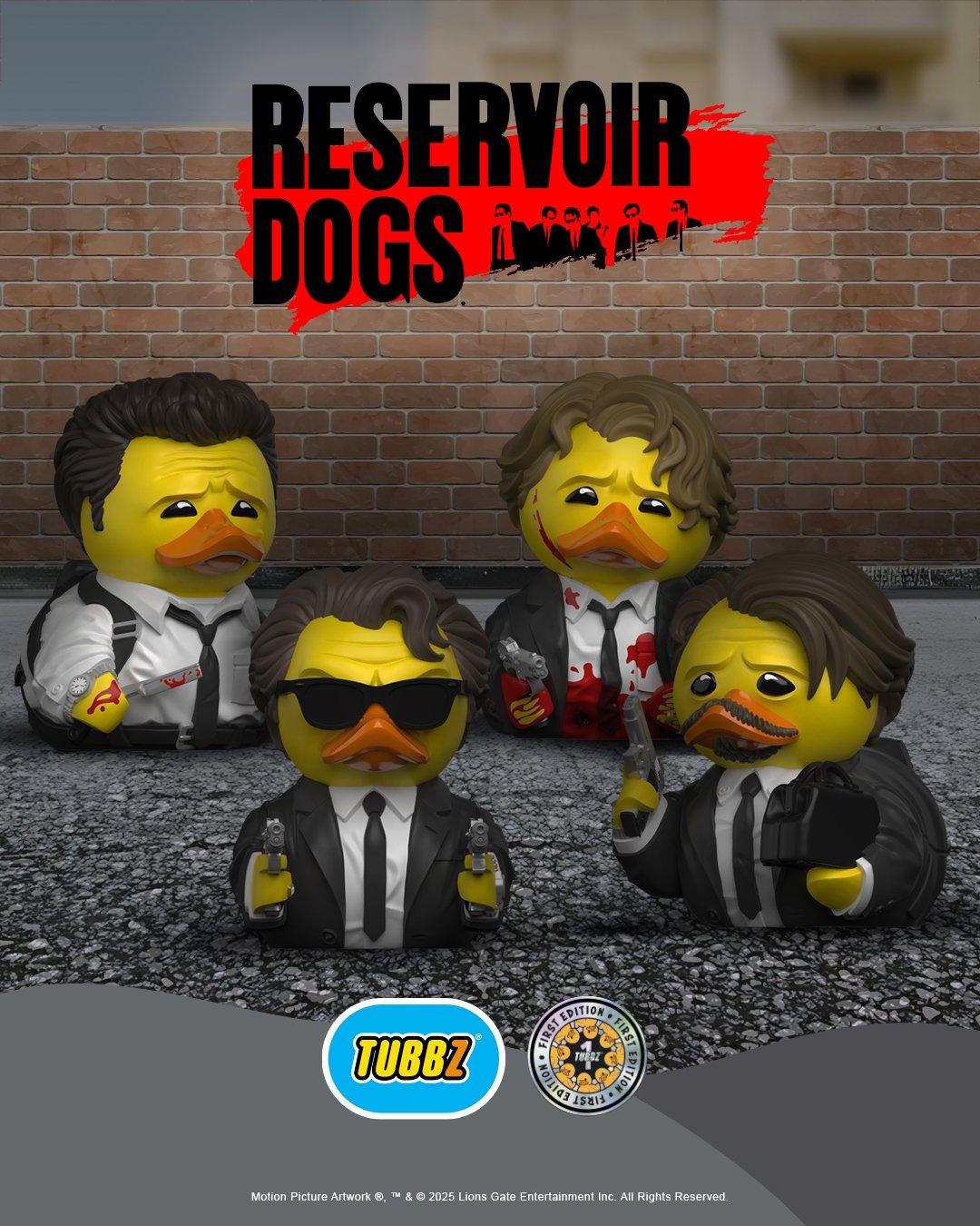 Tubbz Reservoir Dogs Mr. White (1st Edition) 3.54-in Collectible Rubber Duck