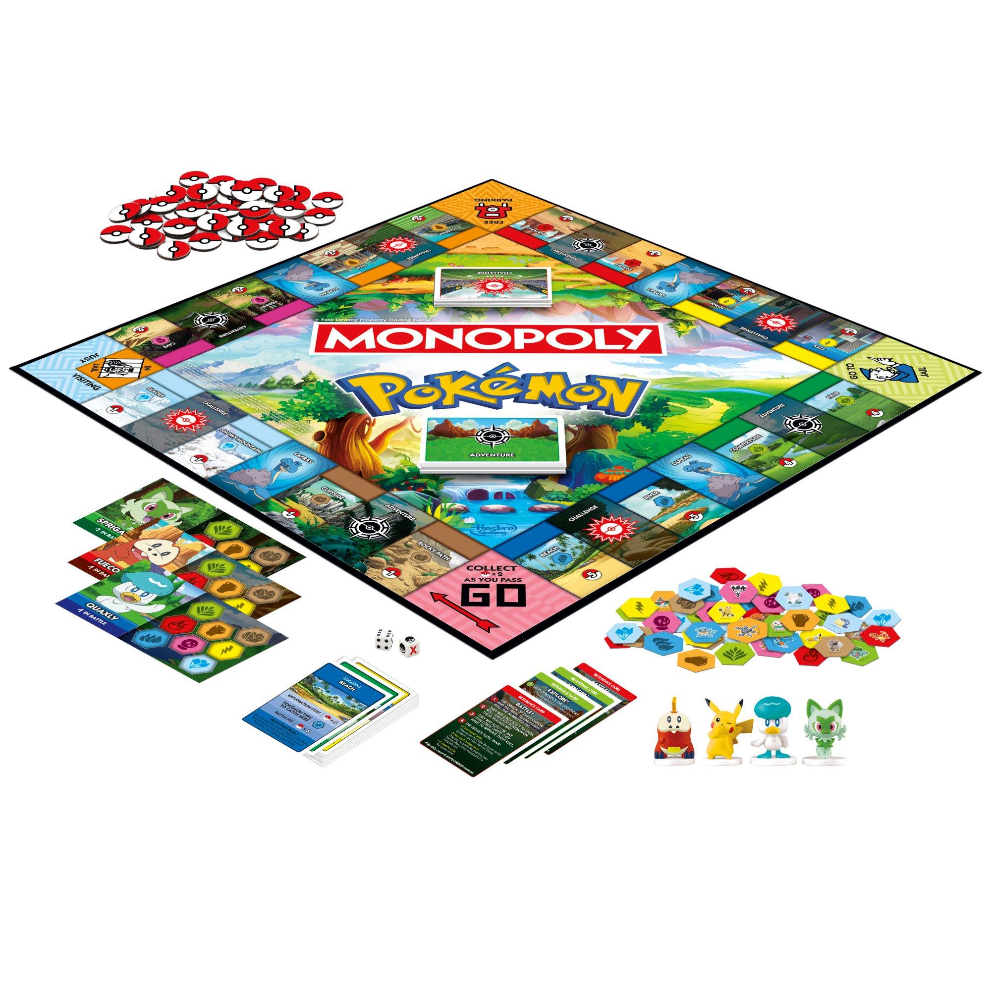 Cool Pokémon Monopoly game high quality