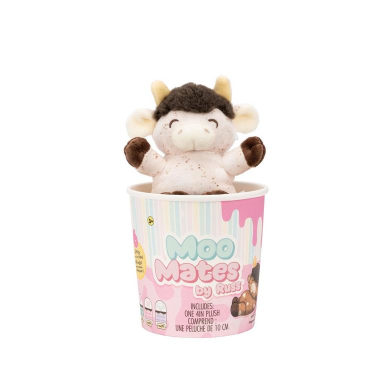 Jazwares MooMates by Russ Ice Cream Scented Mini Moo 4-in Plush (Styles May Vary)