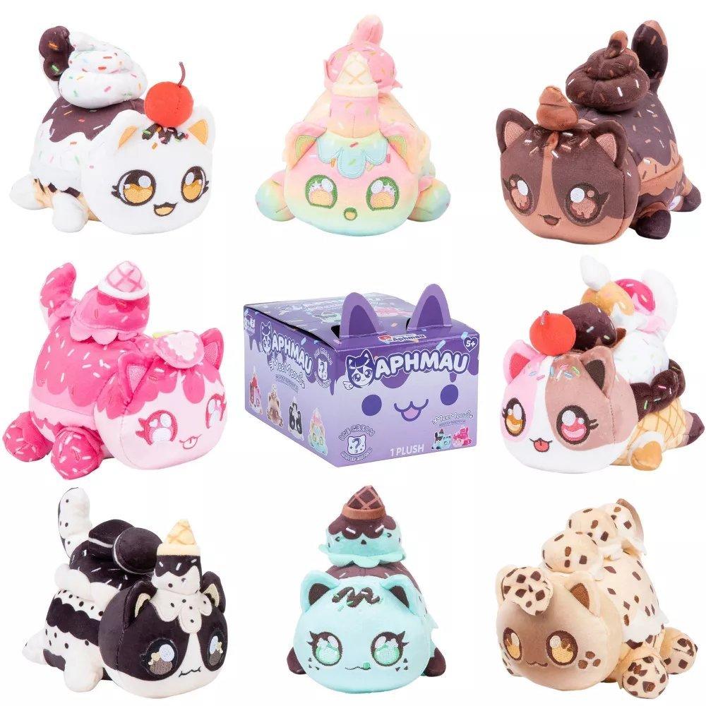 Aphmau Mystery MeeMeow Series 7 Ice Cream Cats 6-In Plush (Styles