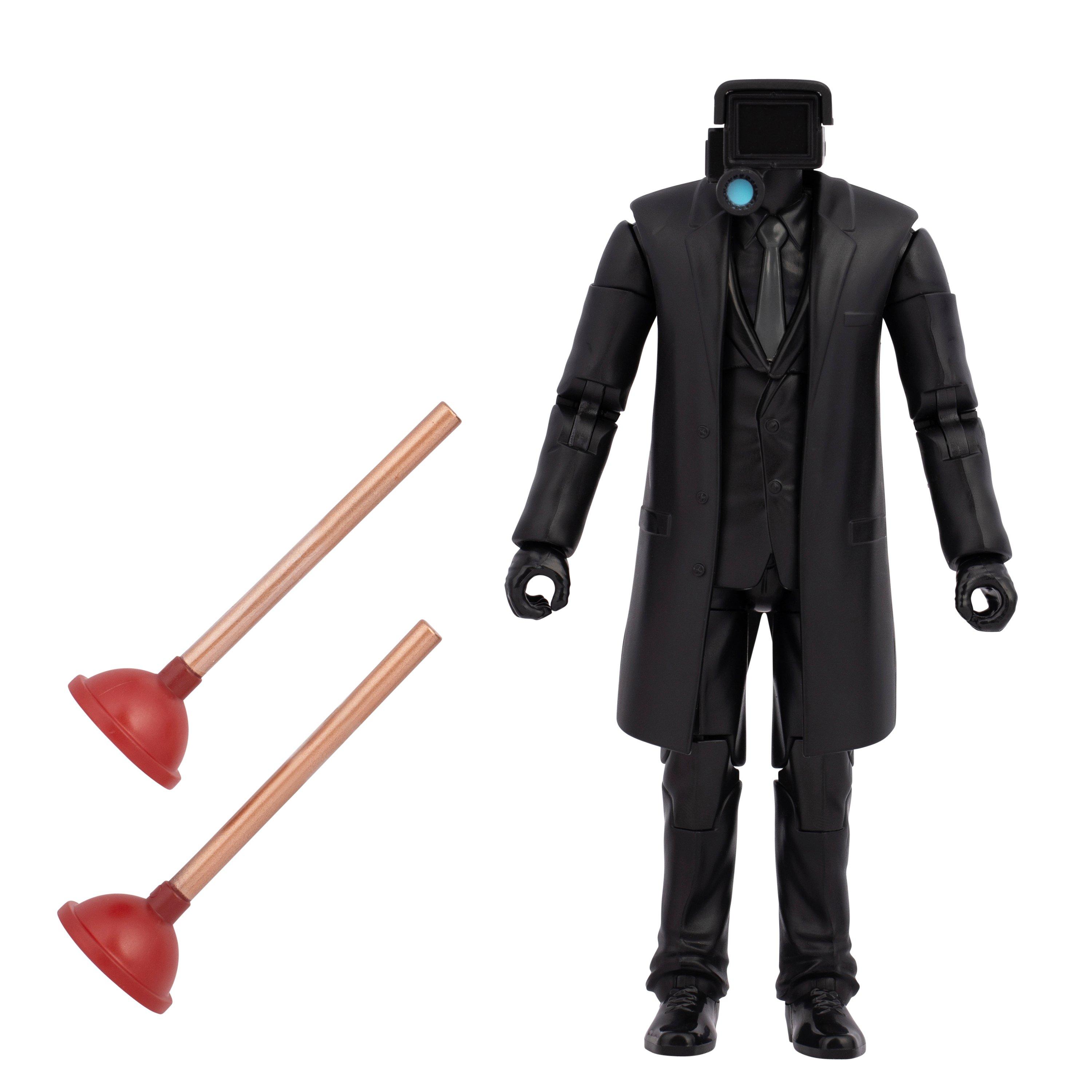 Skibidi Toilet Deluxe 6-in Action Figure Set