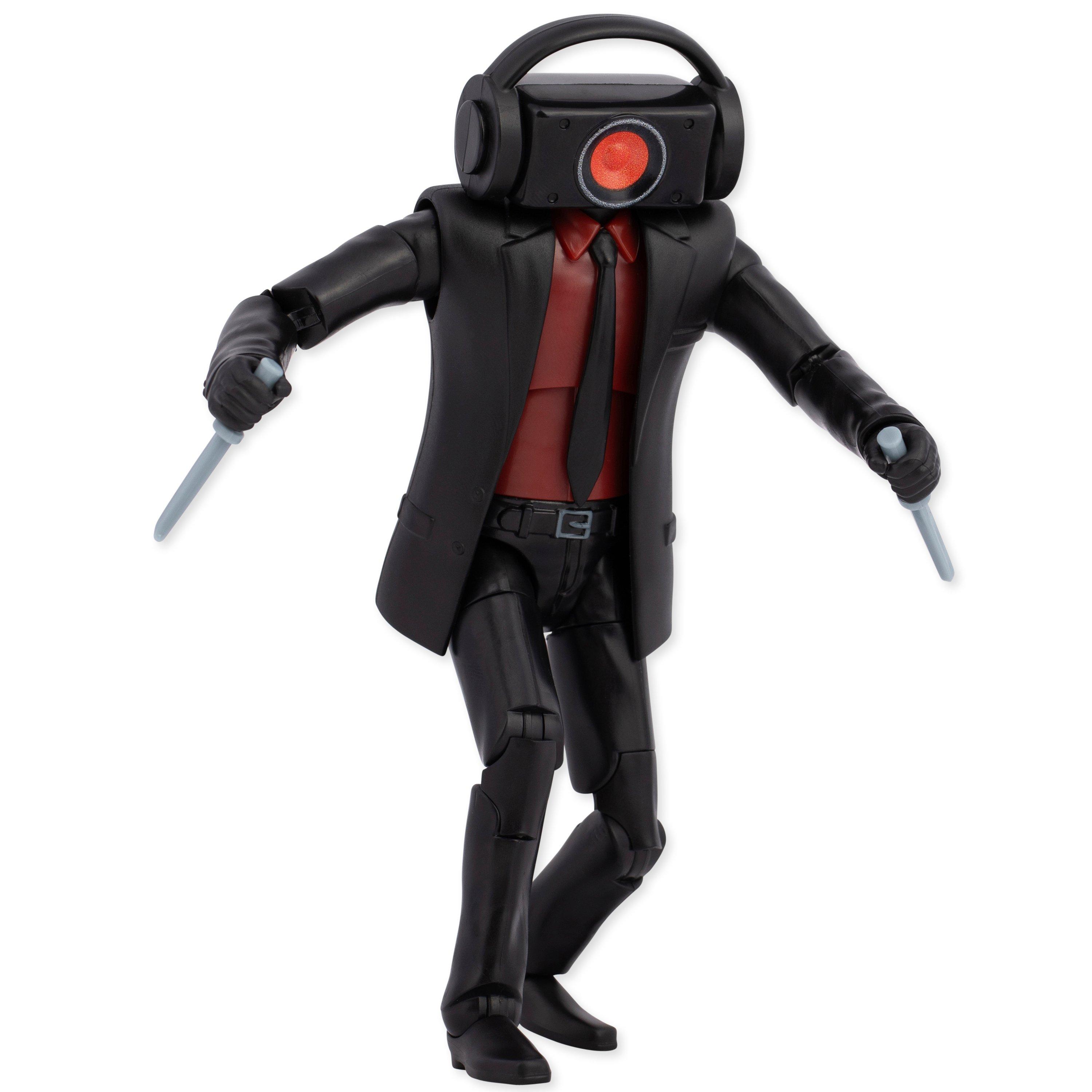 Skibidi Toilet Deluxe 6-in Action Figure Set