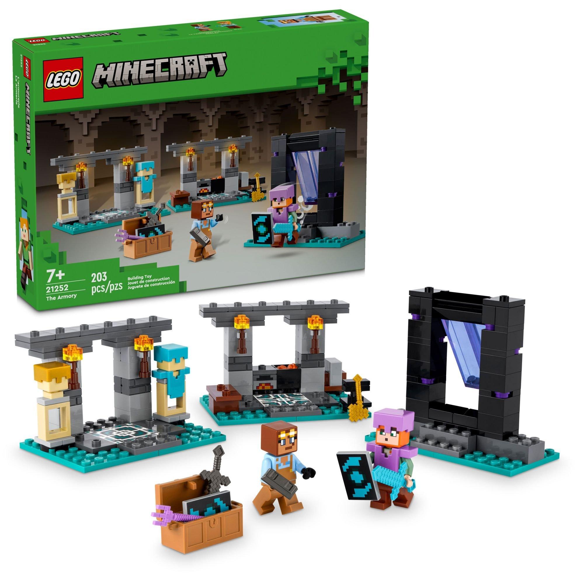 LEGO-Minecraft-The-Armory-