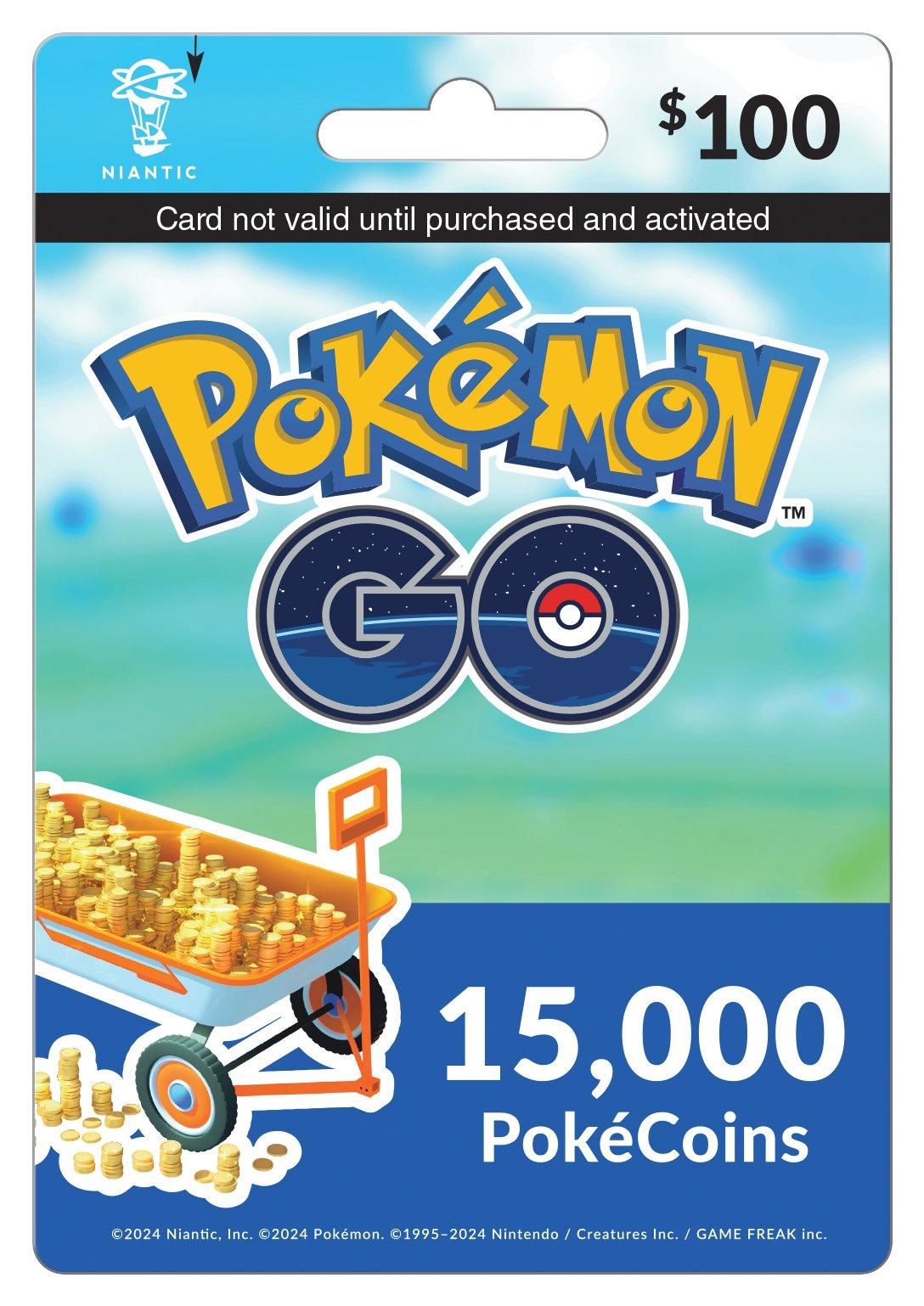 Pokemon Go Pokecoins Virtual Currency - 15000 Pokecoins | GameStop