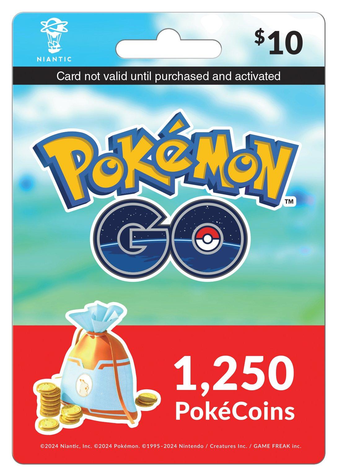 Pokemon Go Pokecoins Virtual Currency Graded Card | GameStop