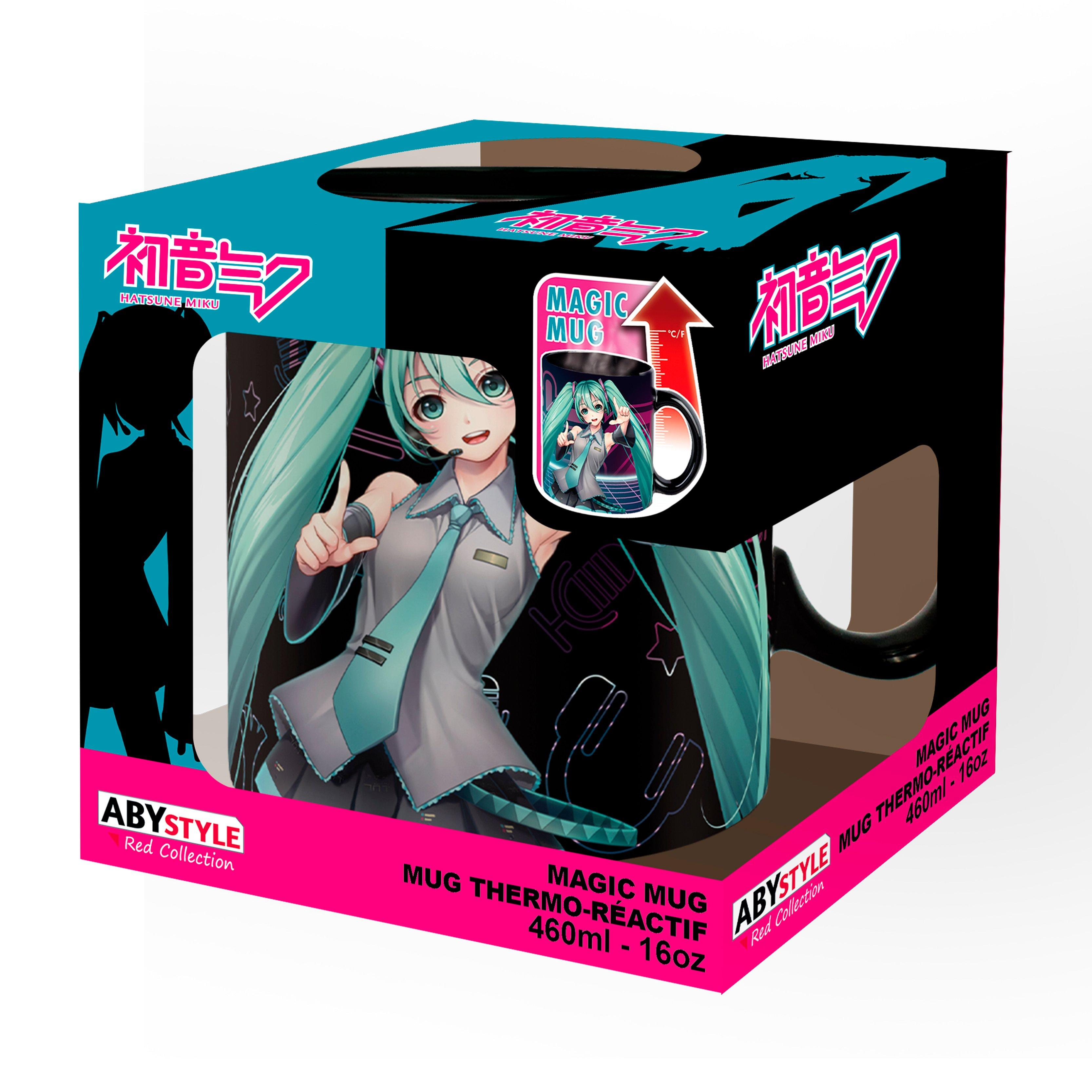 ABYstyle Hatsune Miku Heat Change Black Mug