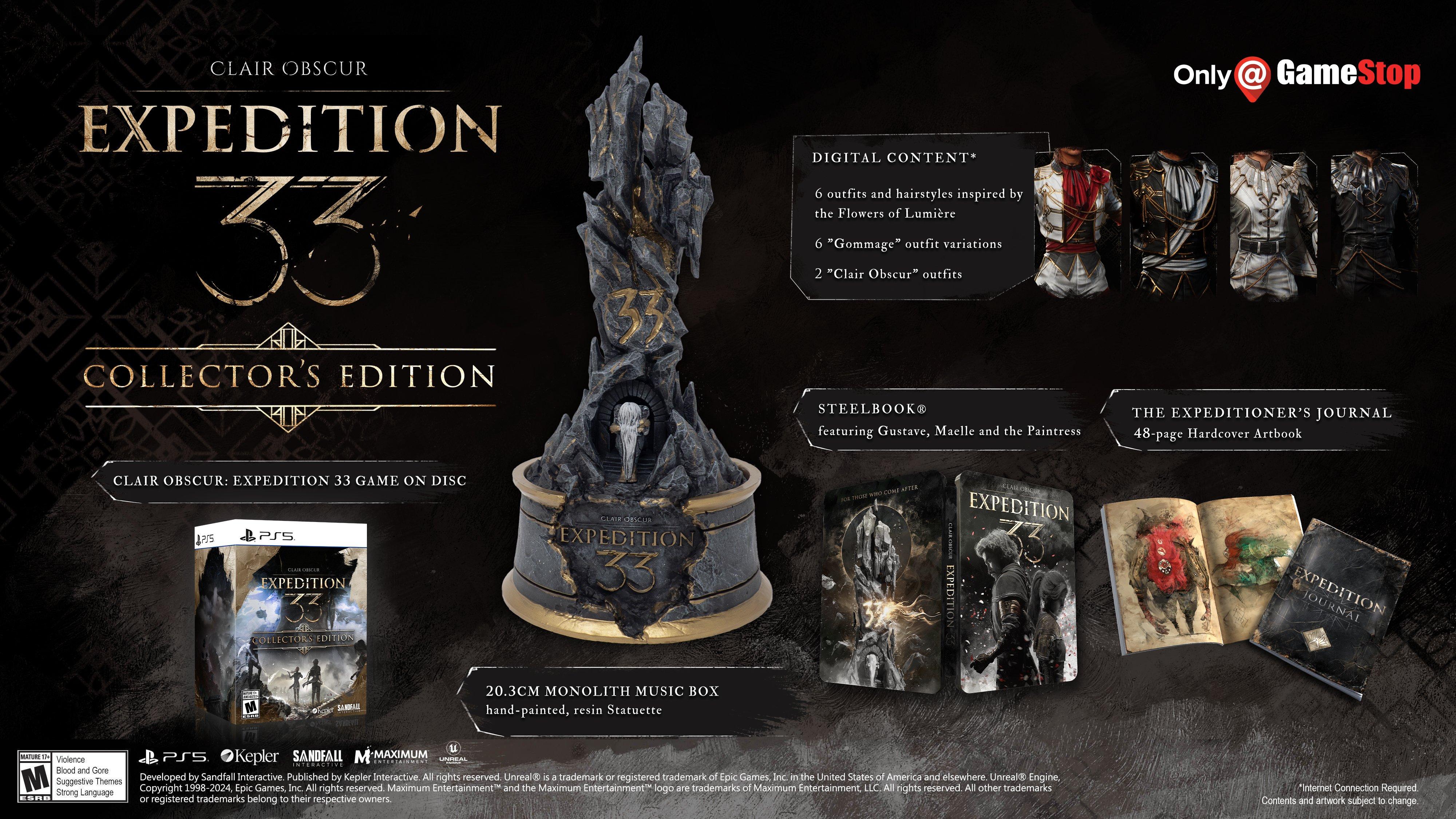 Clair Obscur: Expedition 33 Collector's Edition GameStop Exclusive - PlayStation 5