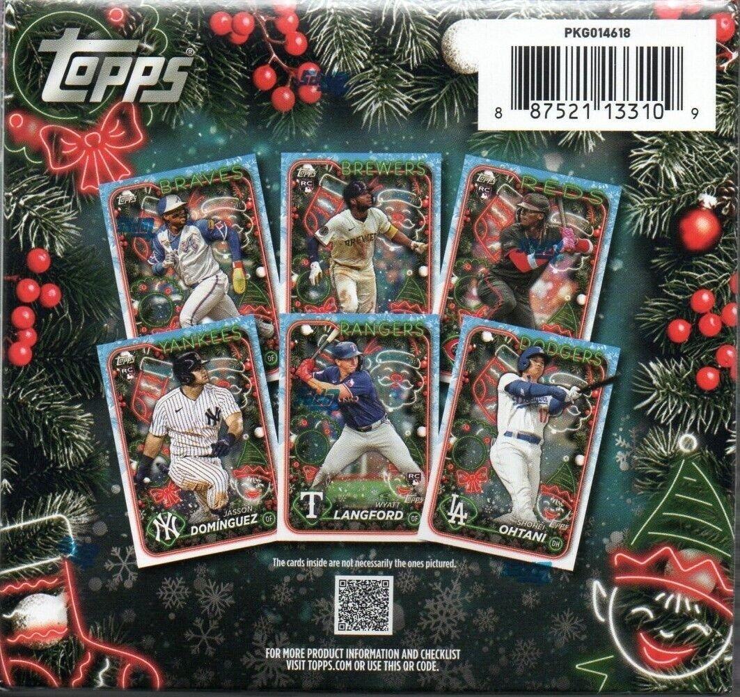 2024 Topps Holiday MLB Baseball Mega Box