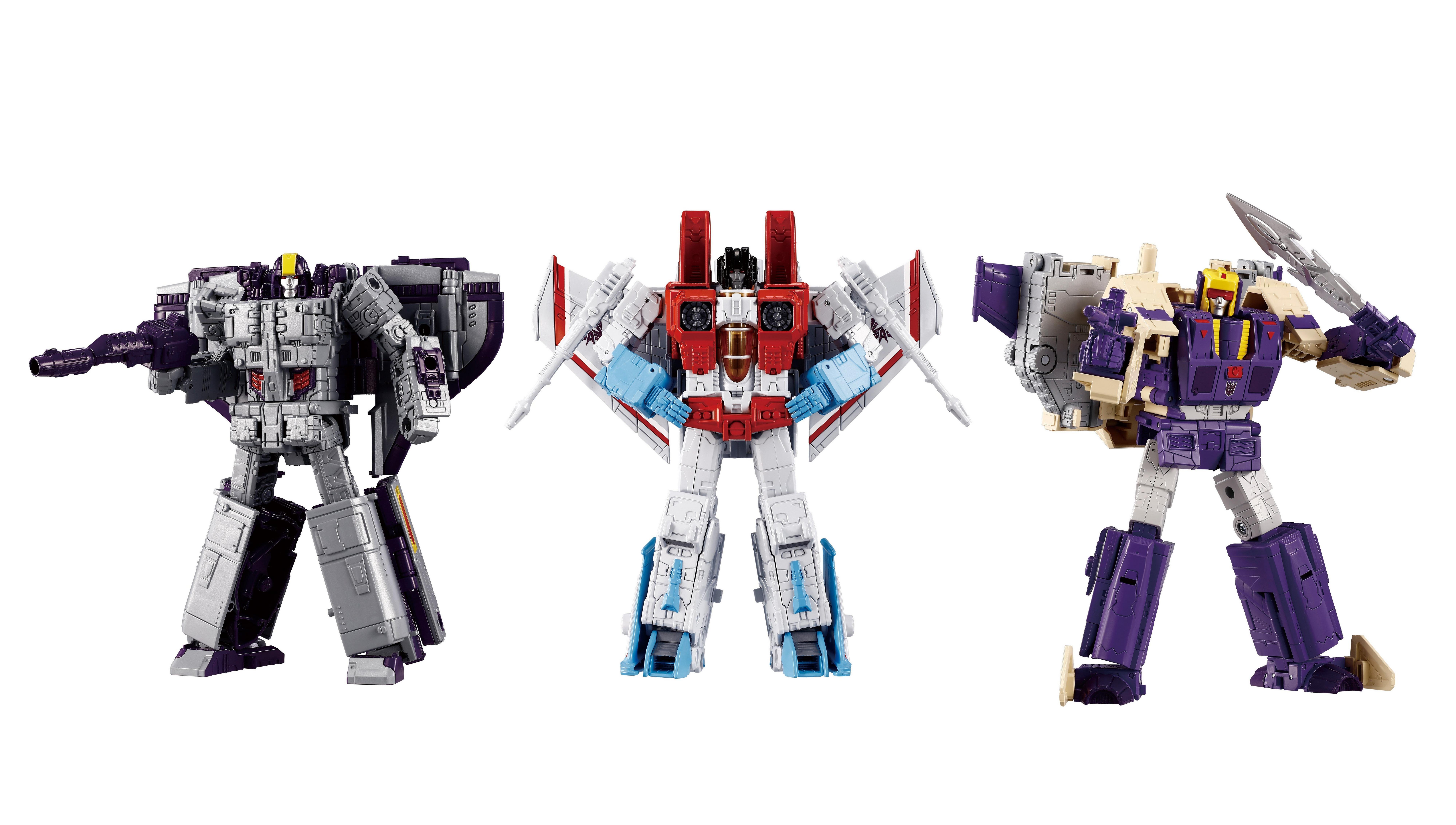 Hasbro Transformers Takura Tomy Dramatic Capture Series Triple