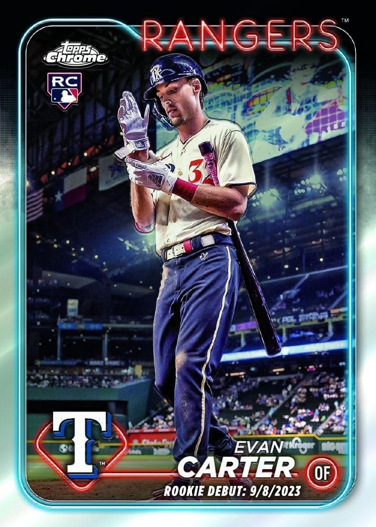 Topps Chrome 2024 MLB Baseball Updates Mega Box