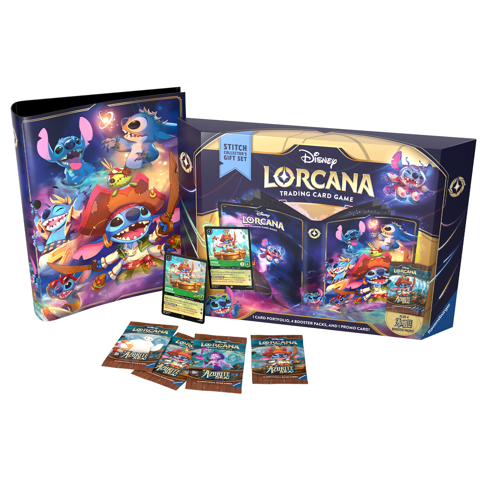Disney Lorcana Trading Card Game ギフトセット Ravensburger Disney Lorcana Trading Card Game Stitch Collector's