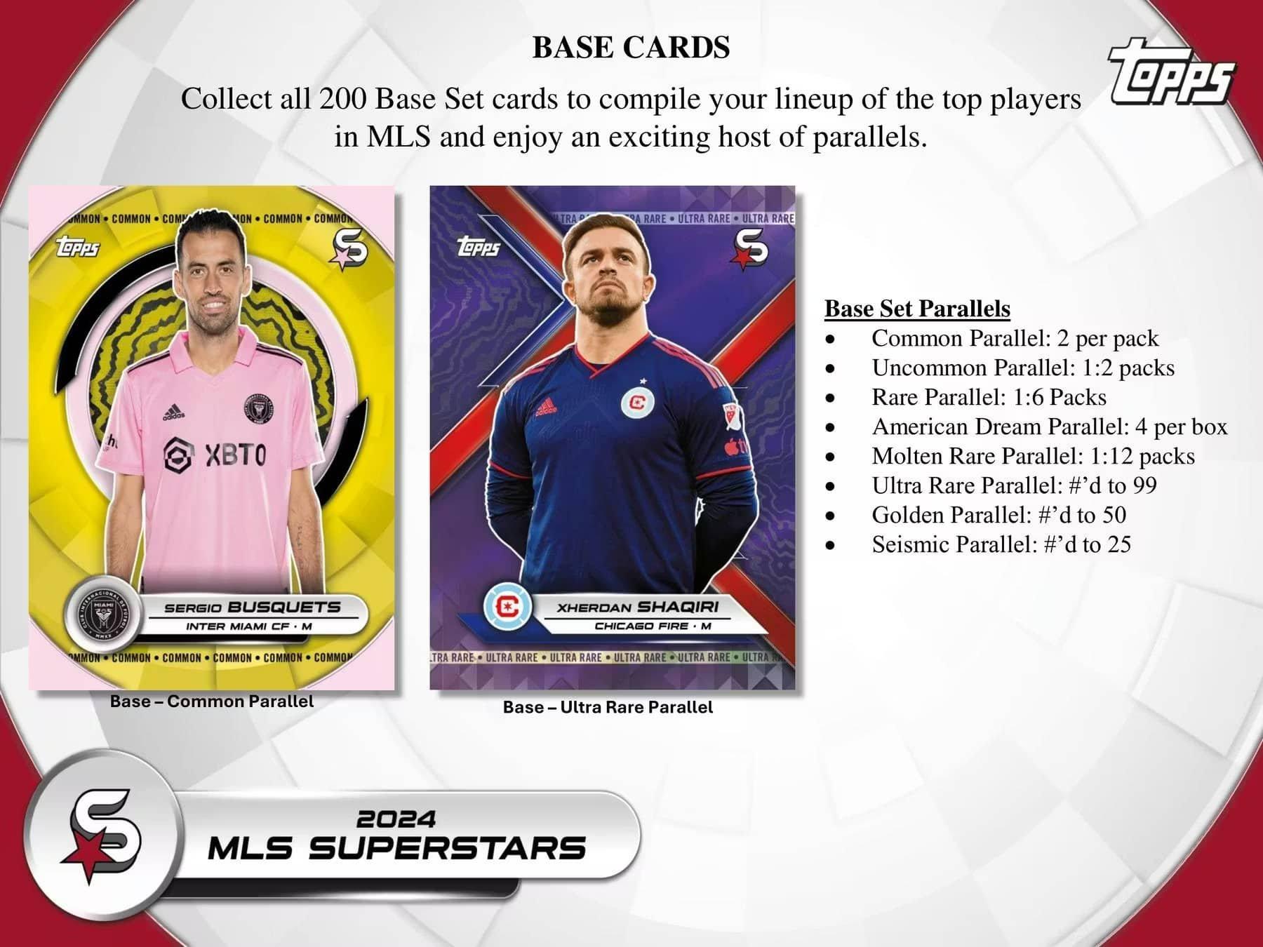2024 Topps MLS Soccer Superstars Value Box
