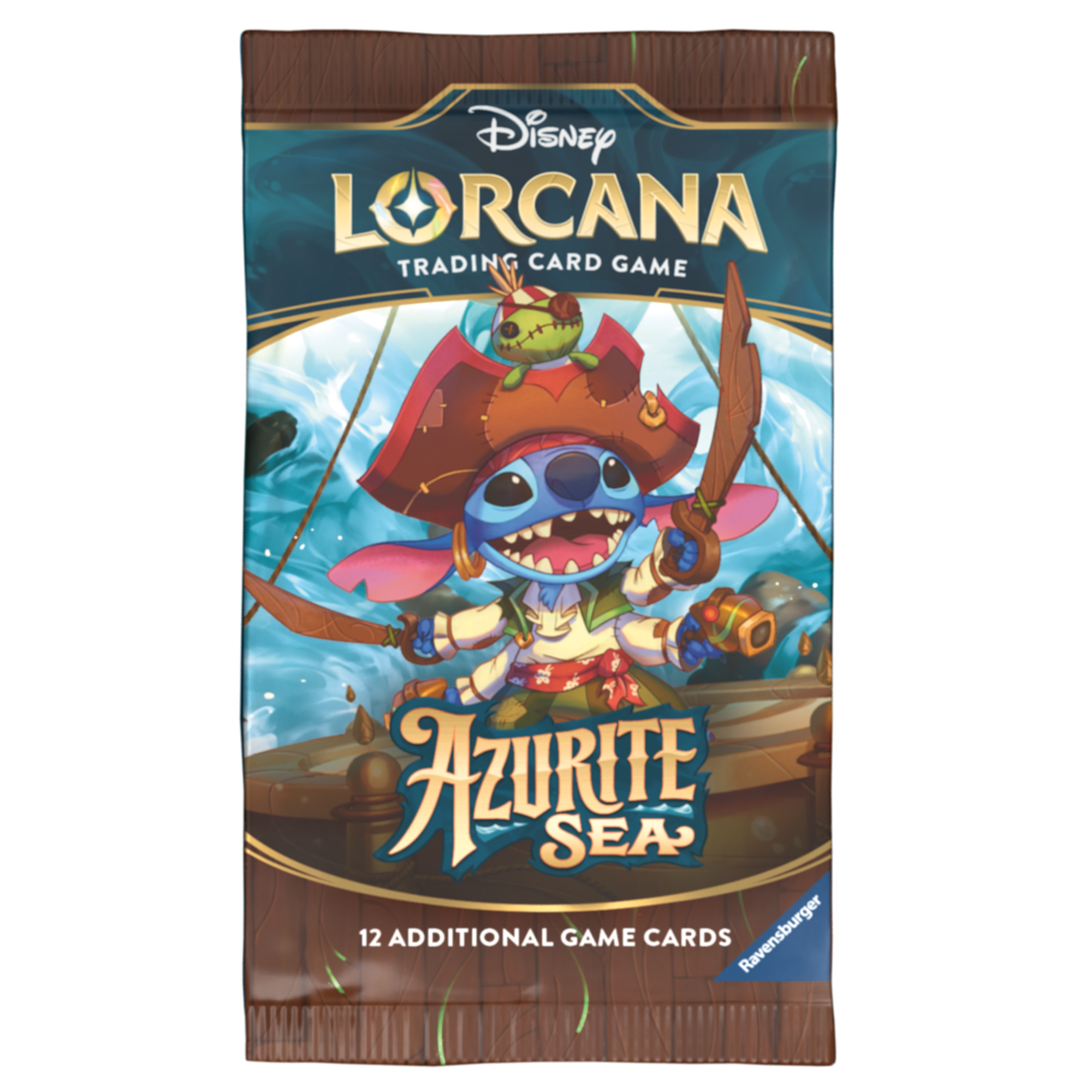 Disney Lorcana Trading Card Game: Azurite Sea Chapter 6 Booster Full Box
