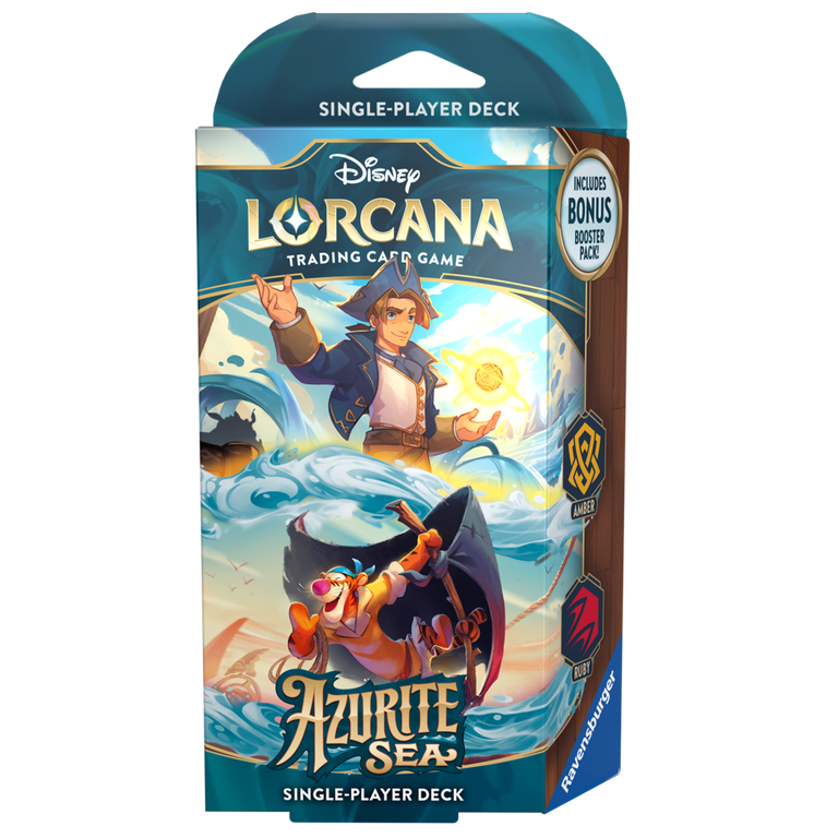 Disney Lorcana Trading Card Game: Azurite Sea Chapter 6 Starter