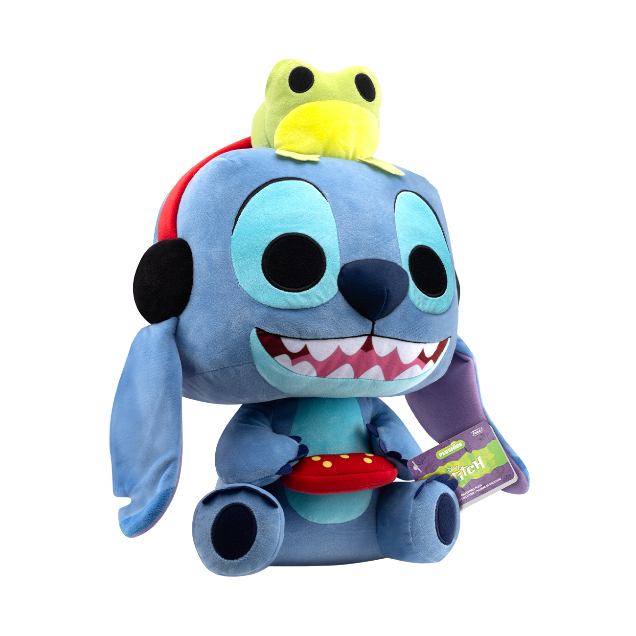 Funko POP! Plush Mega: Lilo and Stitch Lilo Gamer with Frog 16-in Plush GameStop Exclusive
