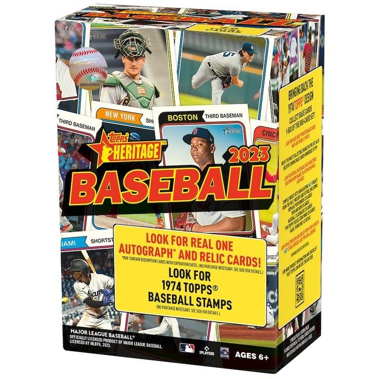 2023 Topps Heritage MLB Baseball Value Box (8-Pack) | GameStop