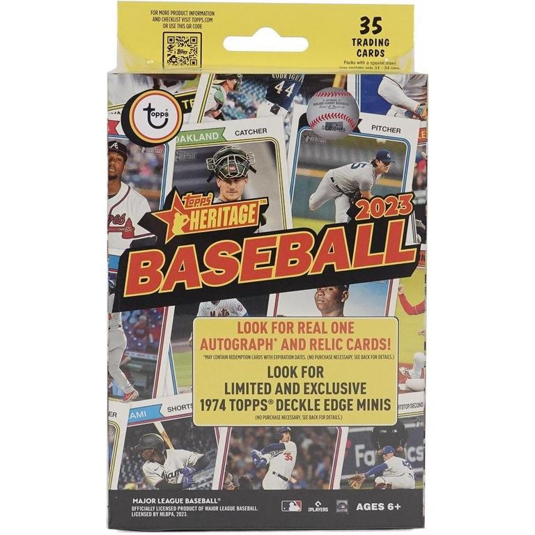 topps mlb heritage 2023 未開封box ヘリテージ Topps 2023 Heritage MLB Baseball Trading Cards Mega Box with