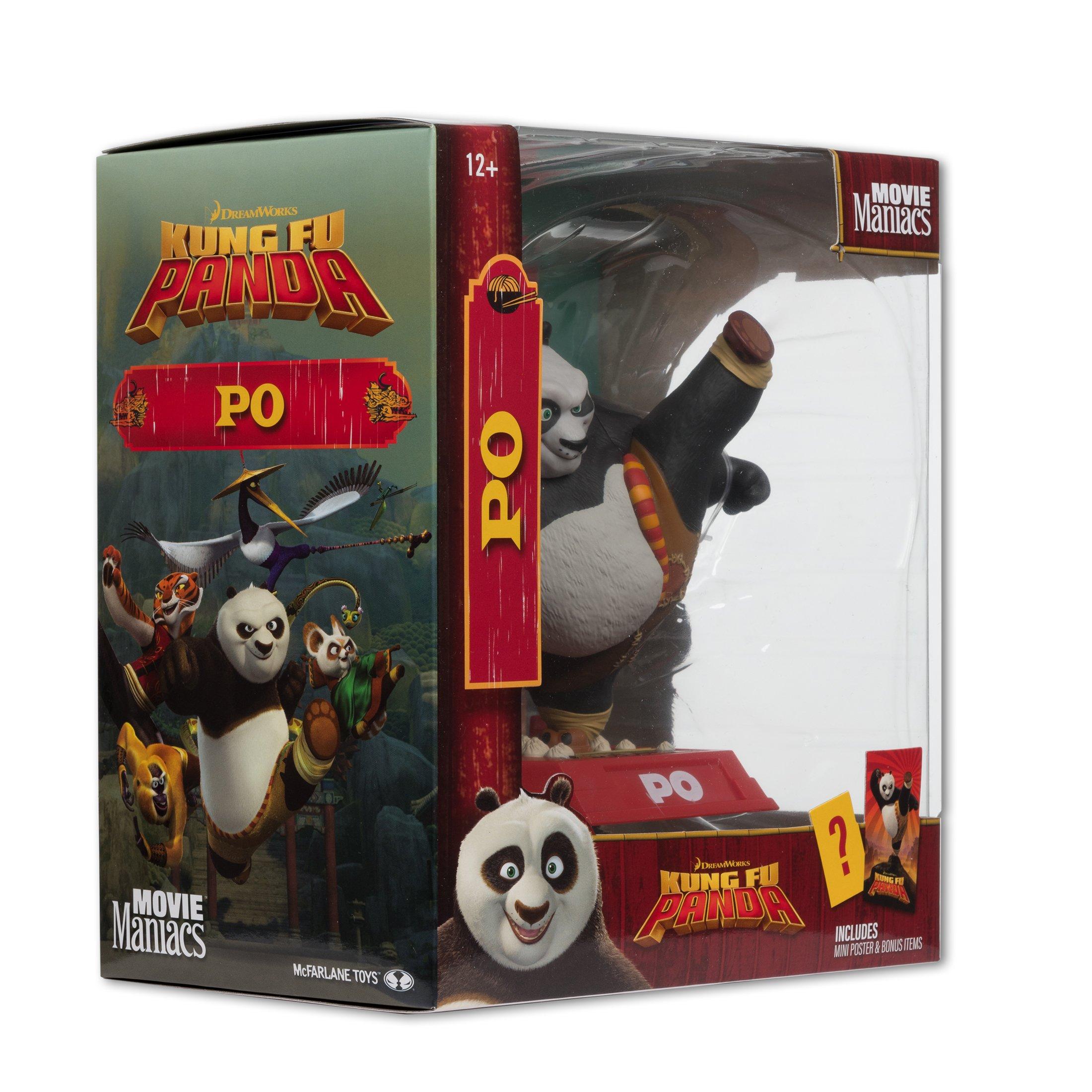 McFarlane Toys Movie Maniacs NBC 2008 Kung Fu Panda 6-in Statue