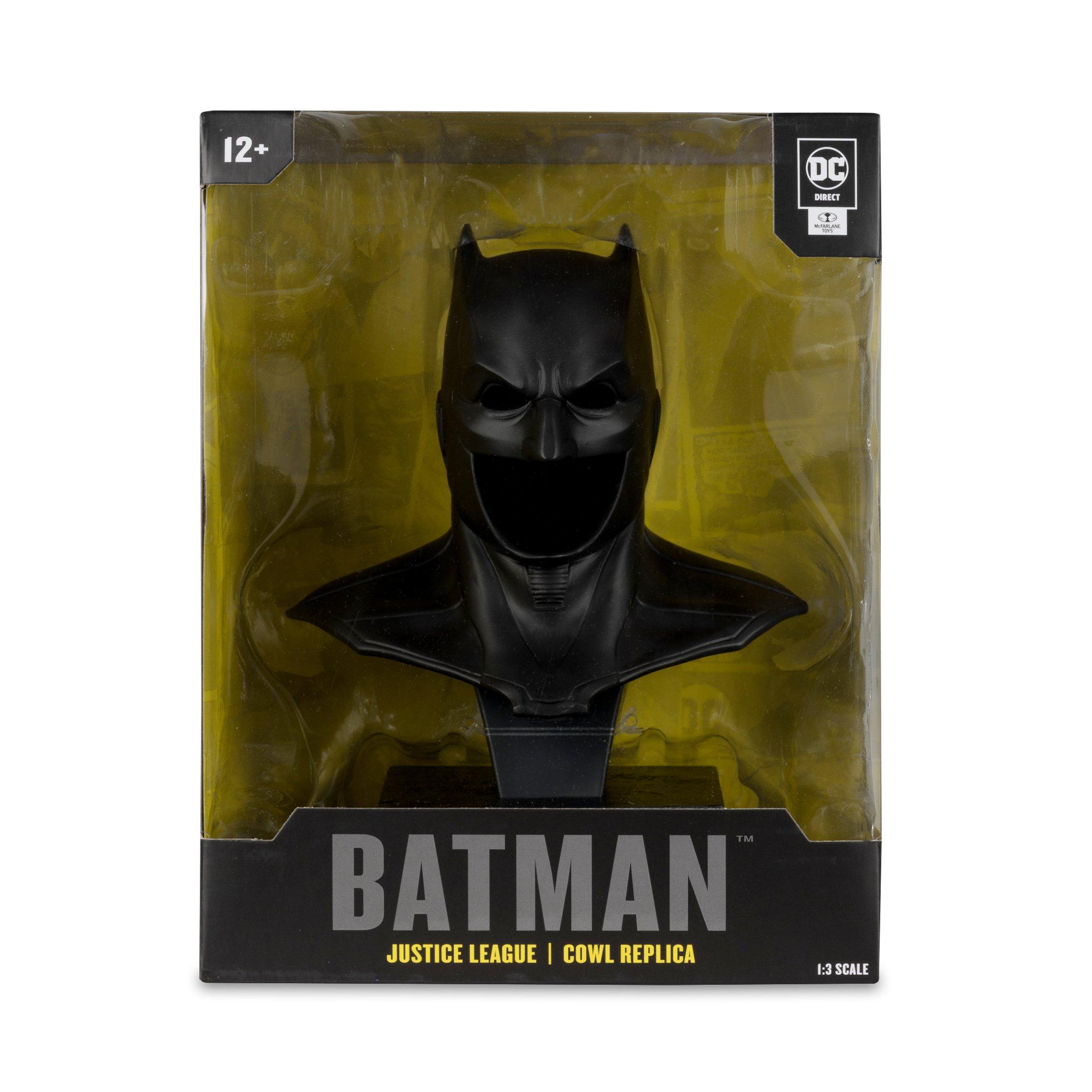 McFarlane Toys DC Direct Batman - Batman (Justice League Tactical Suit) 1:3 Scale Cowl Prop Replica