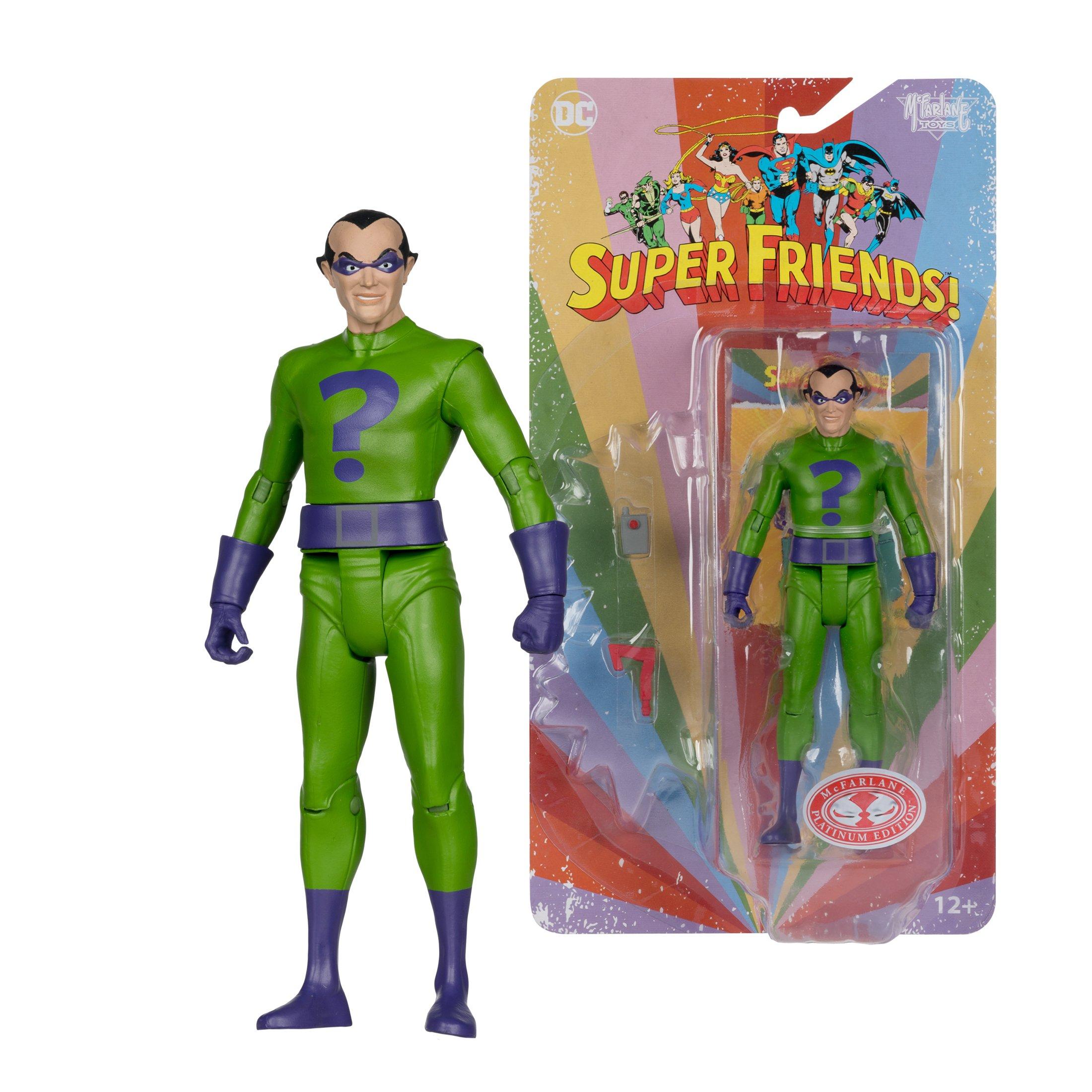 McFarlane Toys DC Super Friends Riddler 6-in Retro Action Figure