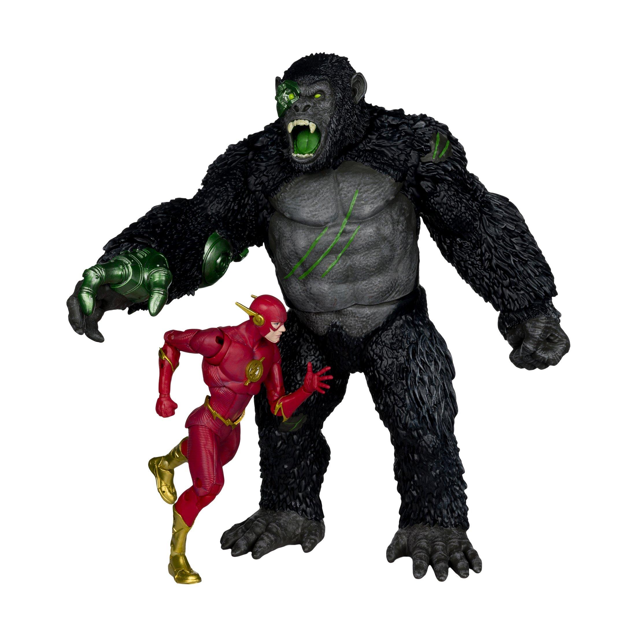 McFarlane Toys DC Multiverse The Flash and Titano 7 and 12-in